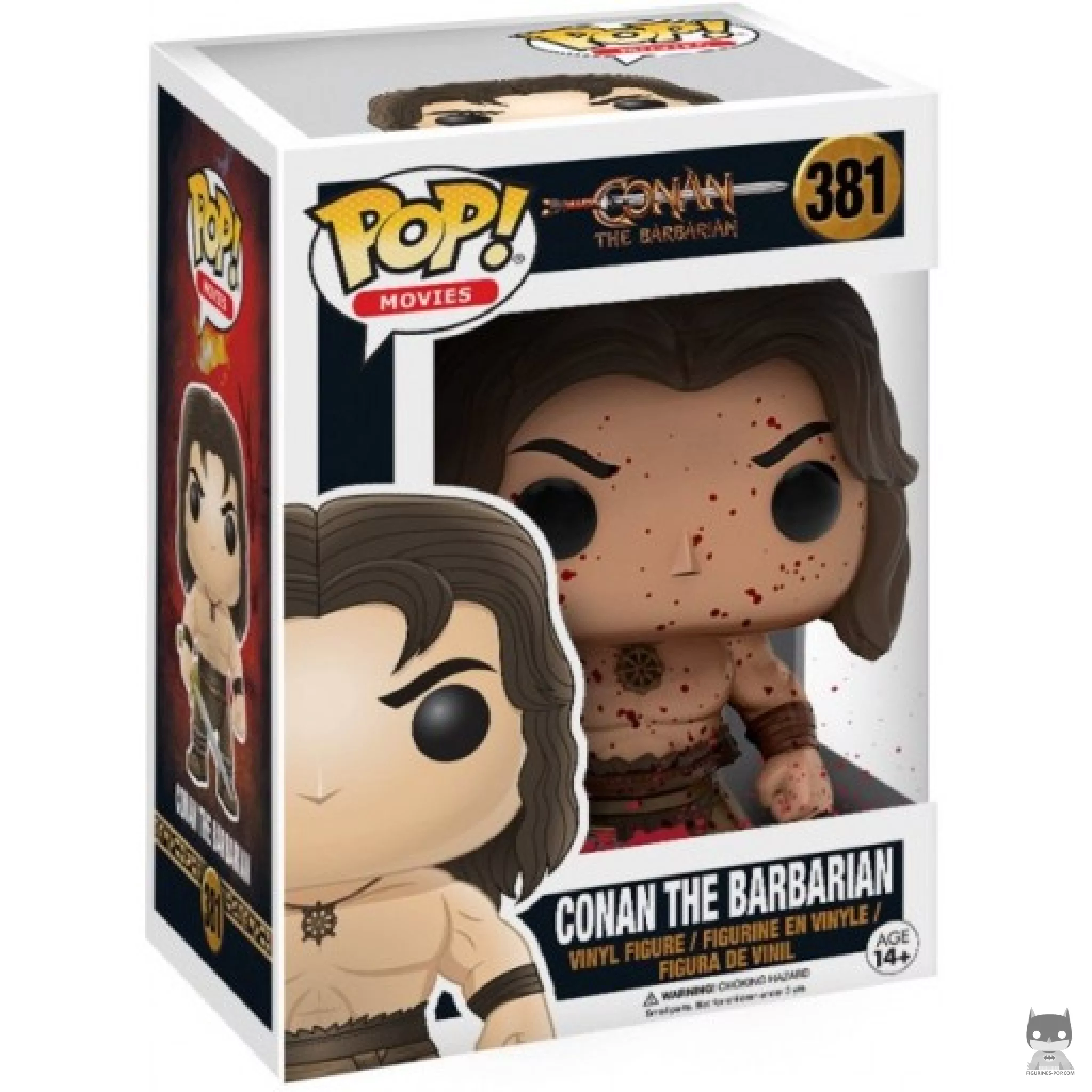 Conan the Barbarian (Bloody) Funko Pop! figure in its box