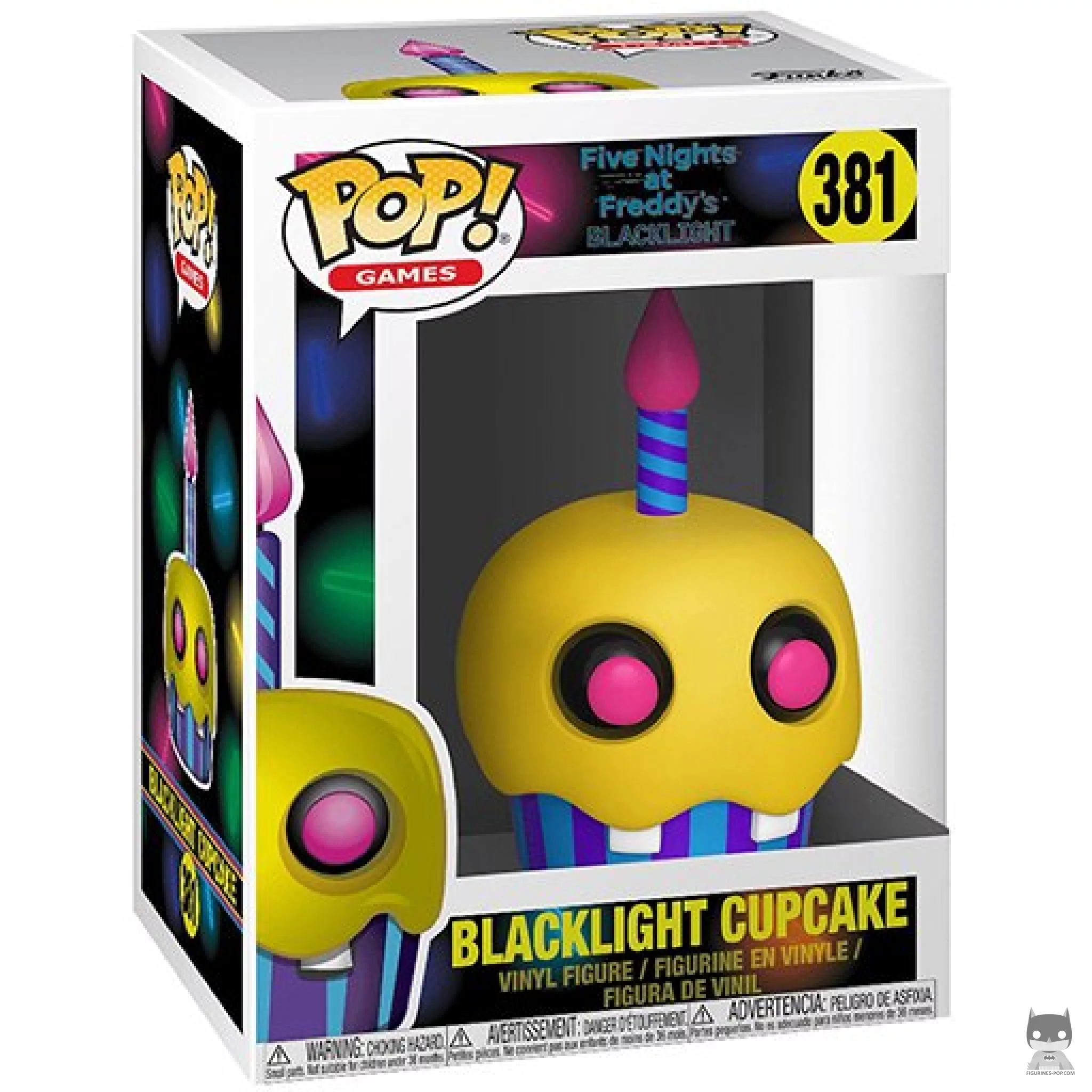 Cupcake (Blacklight) Funko Pop! figure in its box