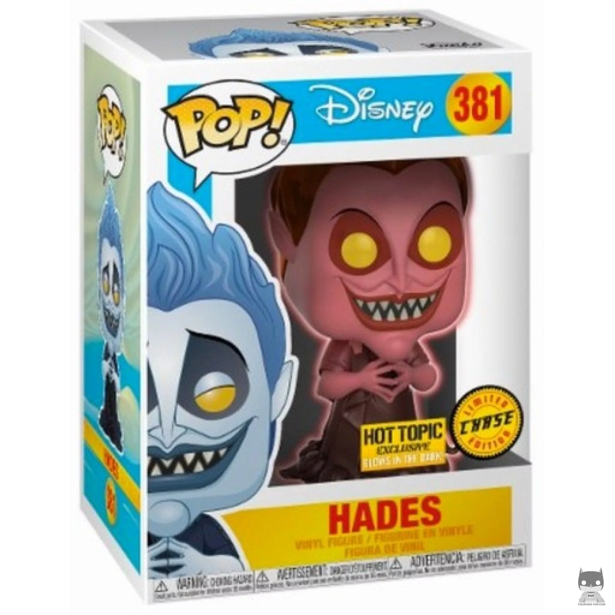 Hades (Red) (Chase) Funko Pop! figure in its box