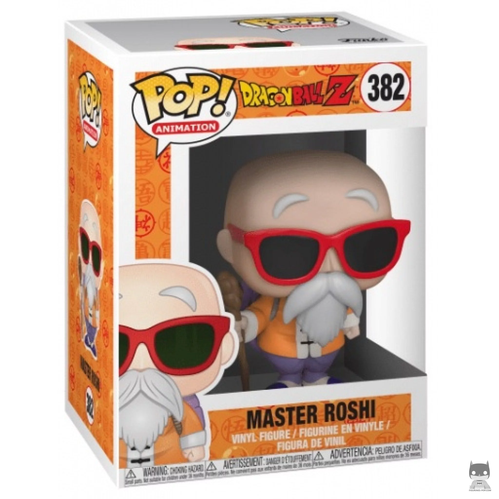 Master Roshi Funko Pop! figure in its box