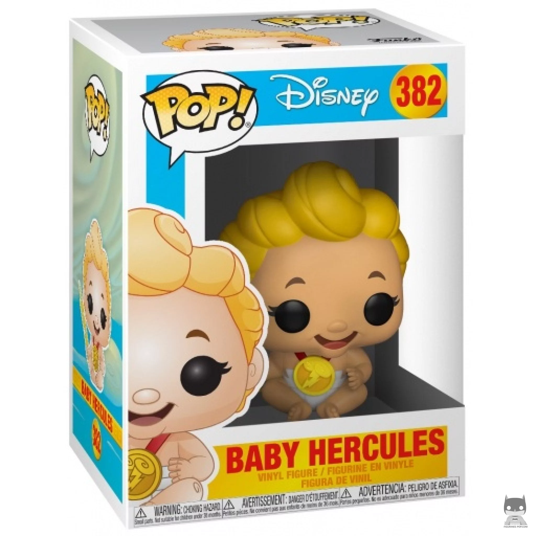 Hercules Baby Funko Pop! figure in its box