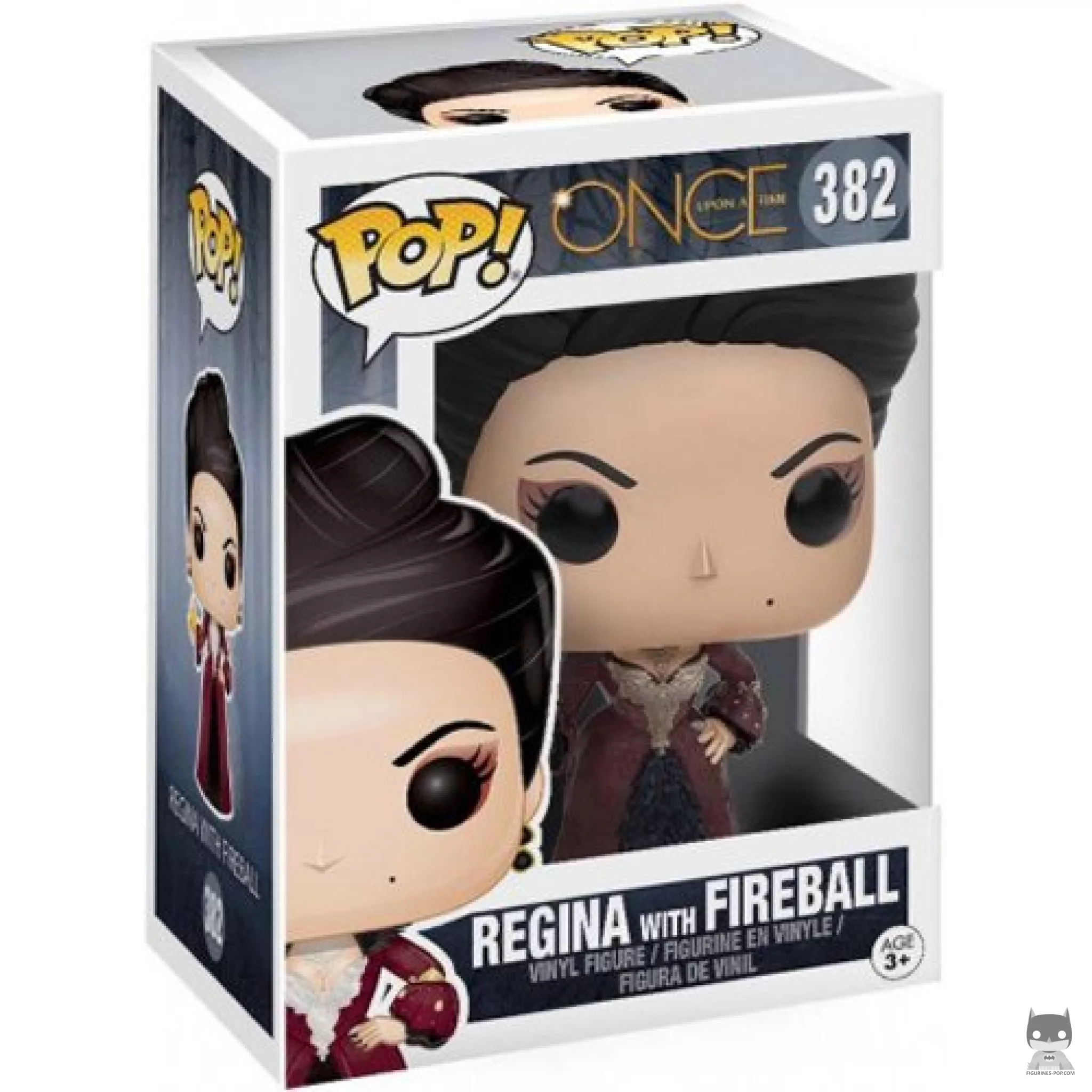Regina Mills (with Fireball) Funko Pop! figure in its box