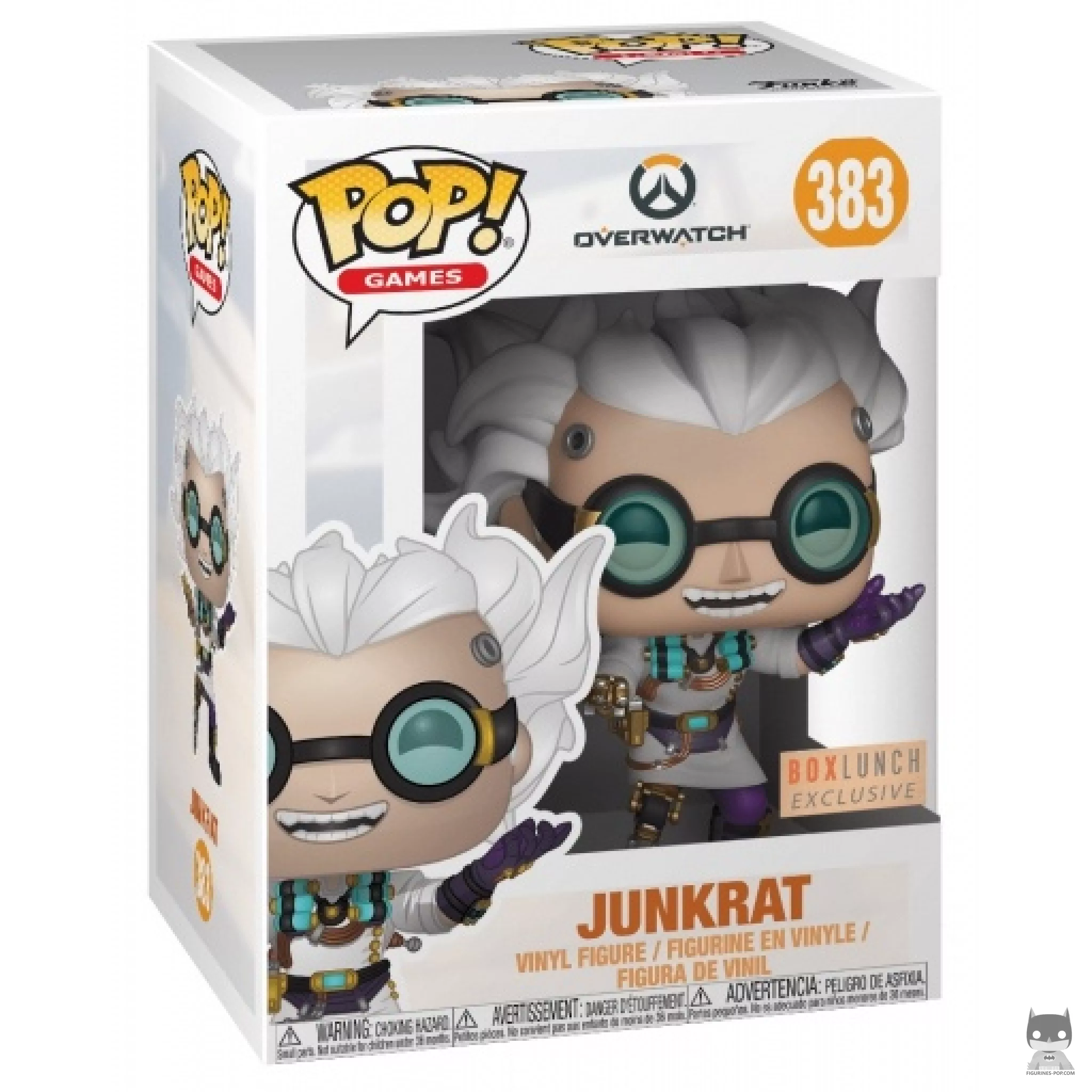 Junkrat Junkenstein Funko Pop! figure in its box
