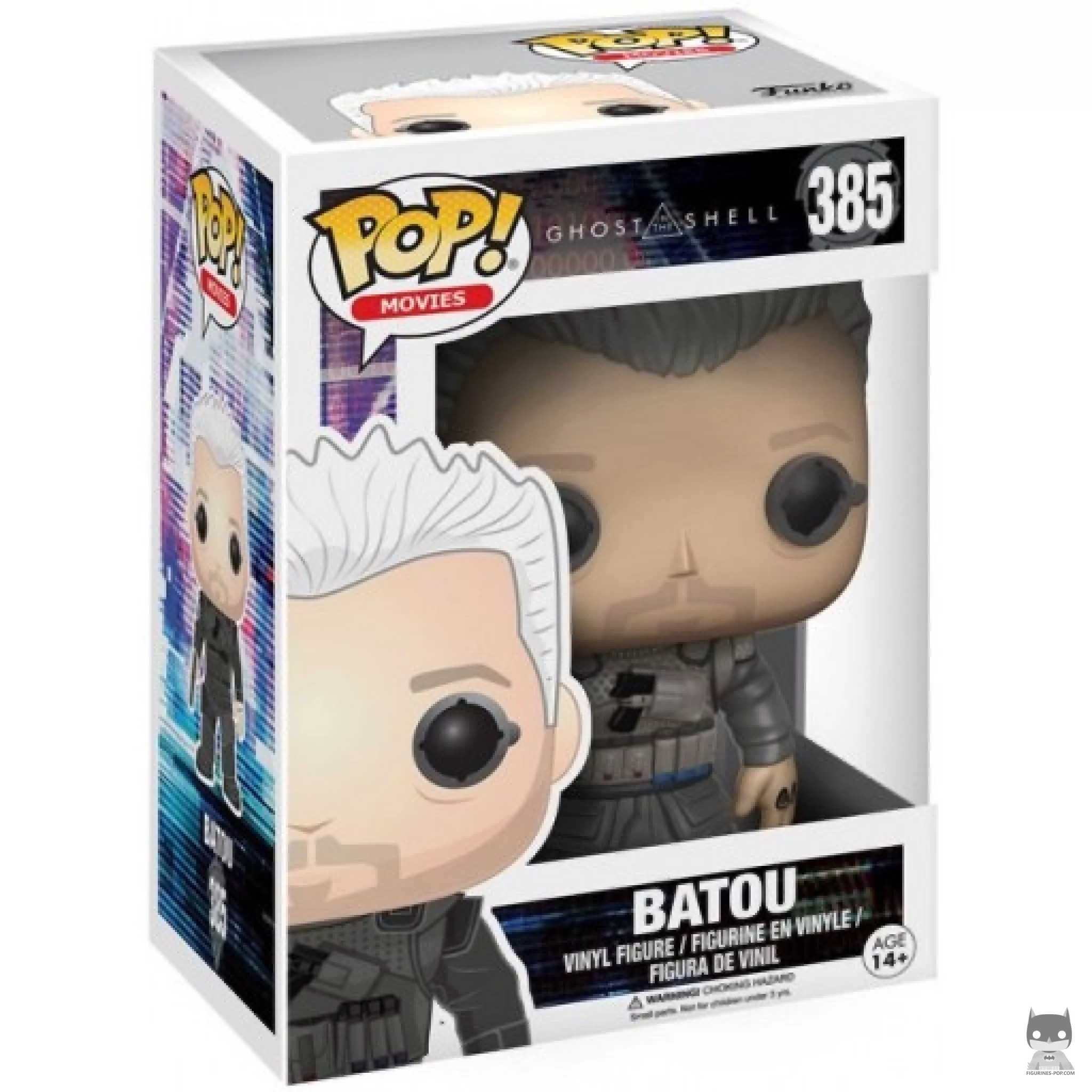Batou Funko Pop! figure in its box