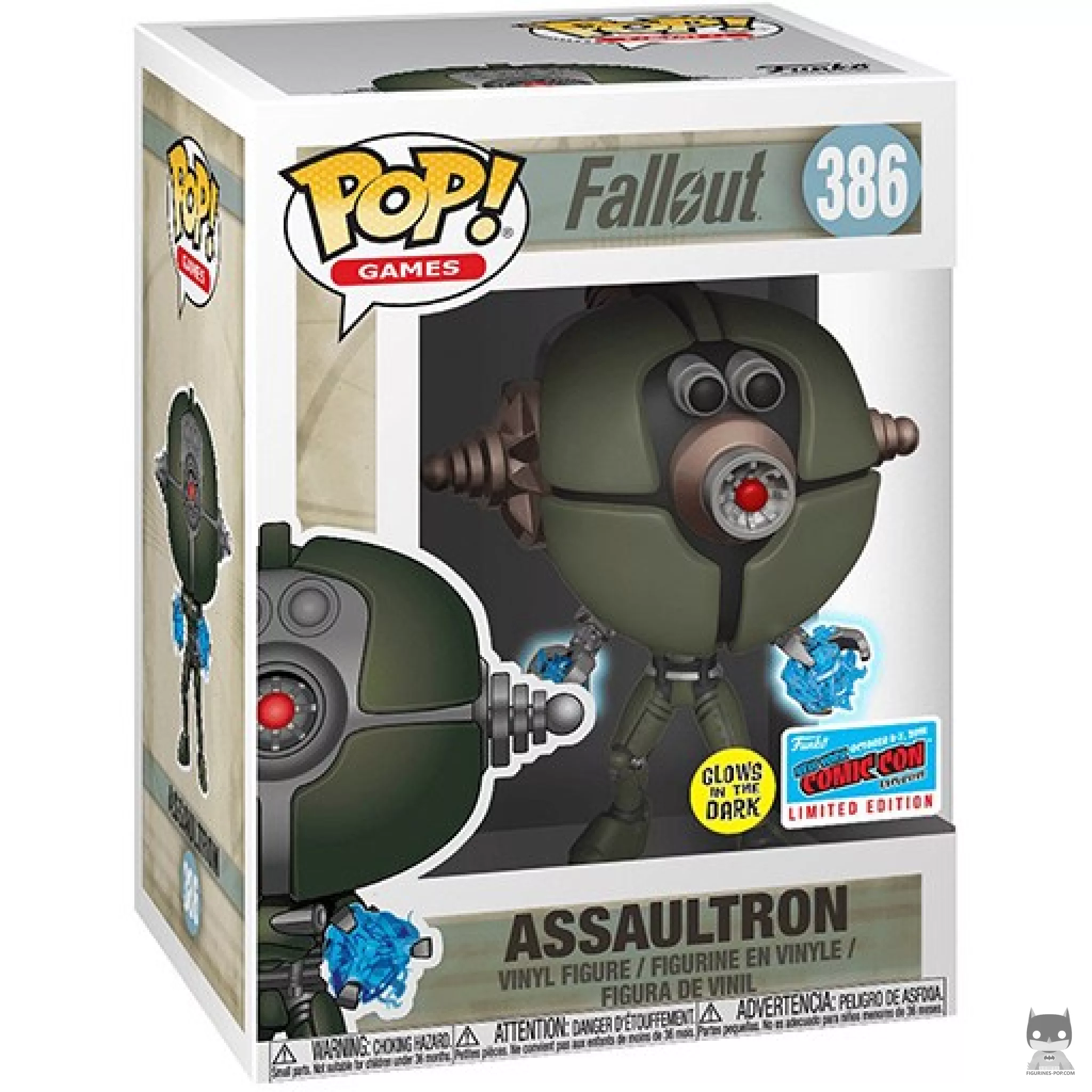 Assaultron (Invader Model) Funko Pop! figure in its box