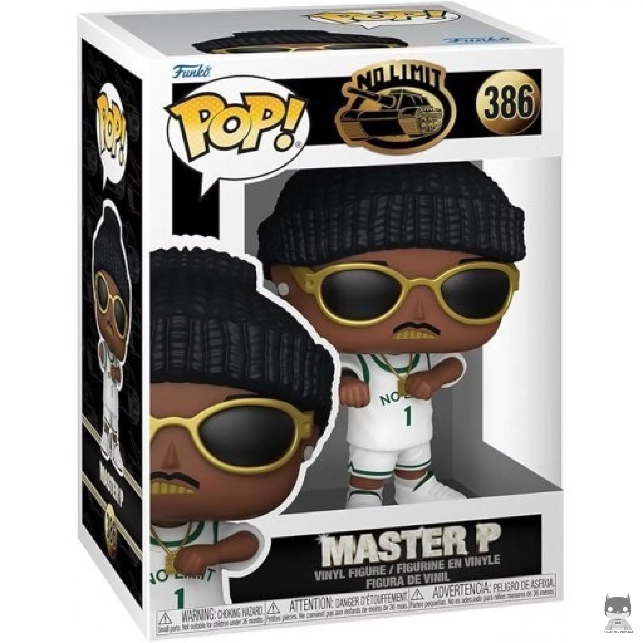 Master P Funko Pop! figure in its box