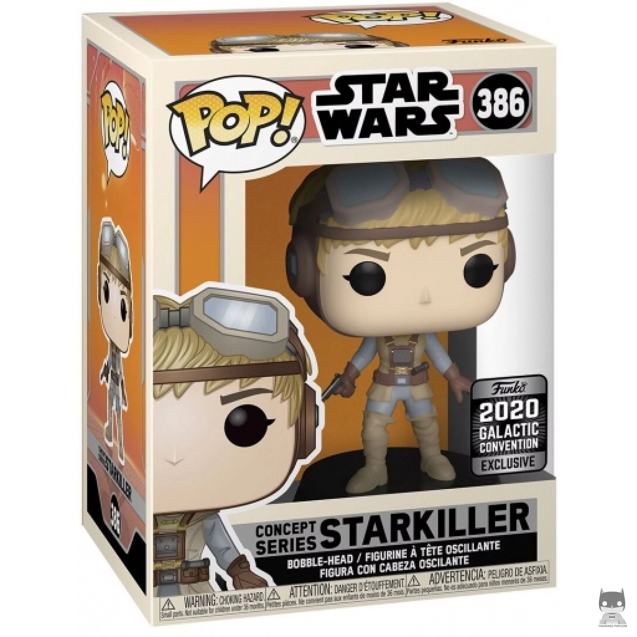 Starkiller Funko Pop! figure in its box
