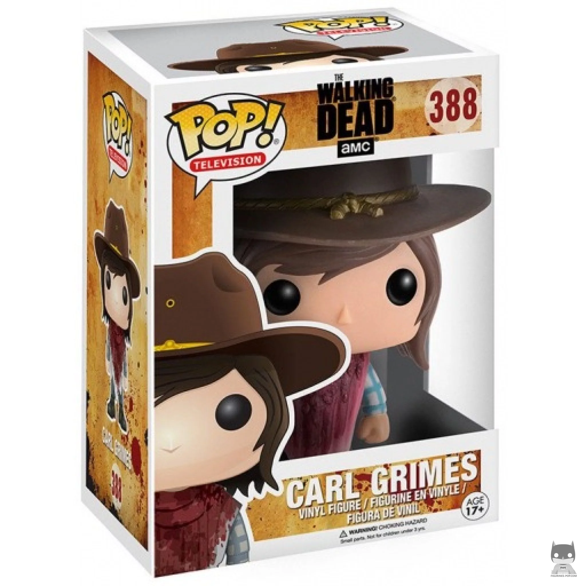 Carl Grimes Funko Pop! figure in its box
