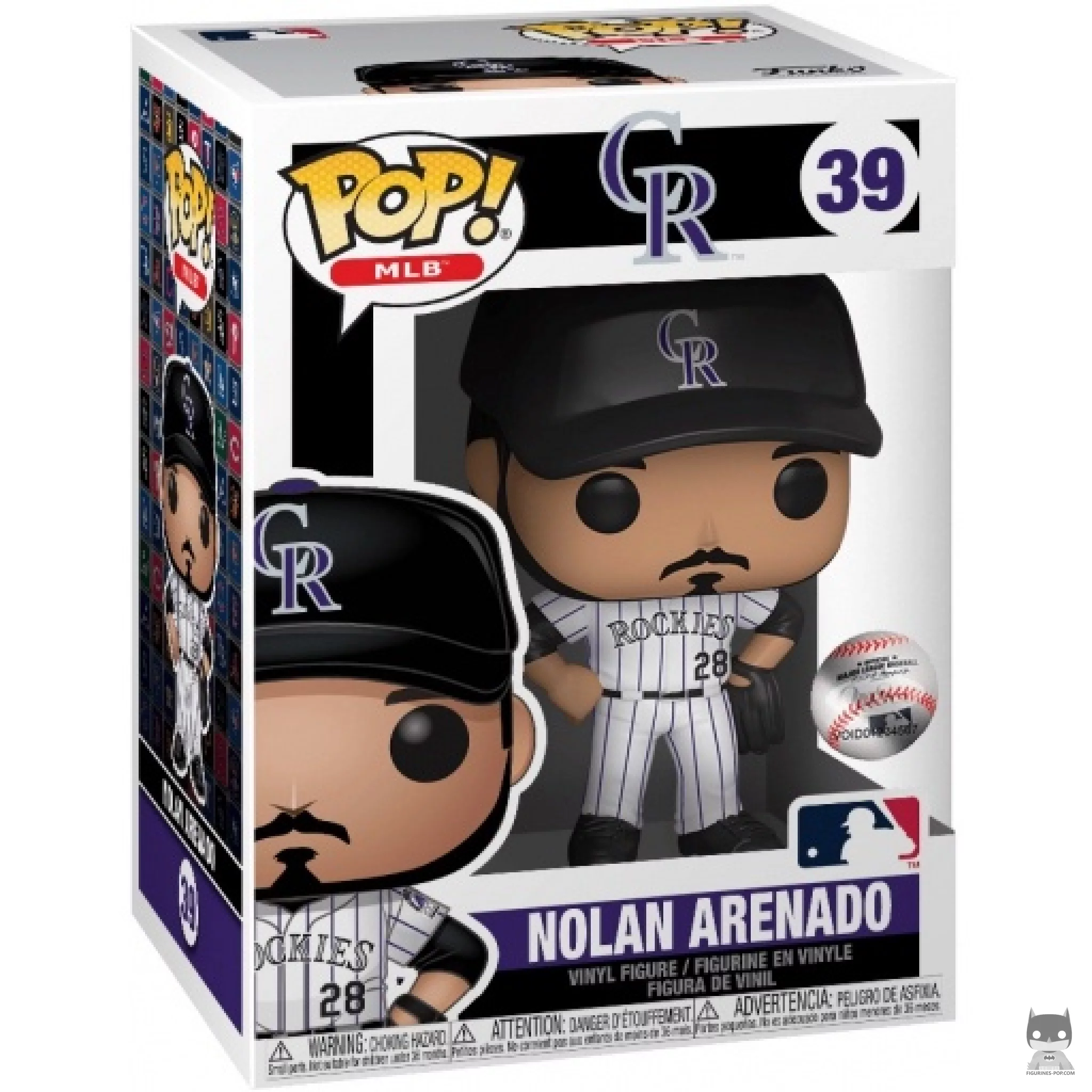 Nolan Arenado Funko Pop! figure in its box