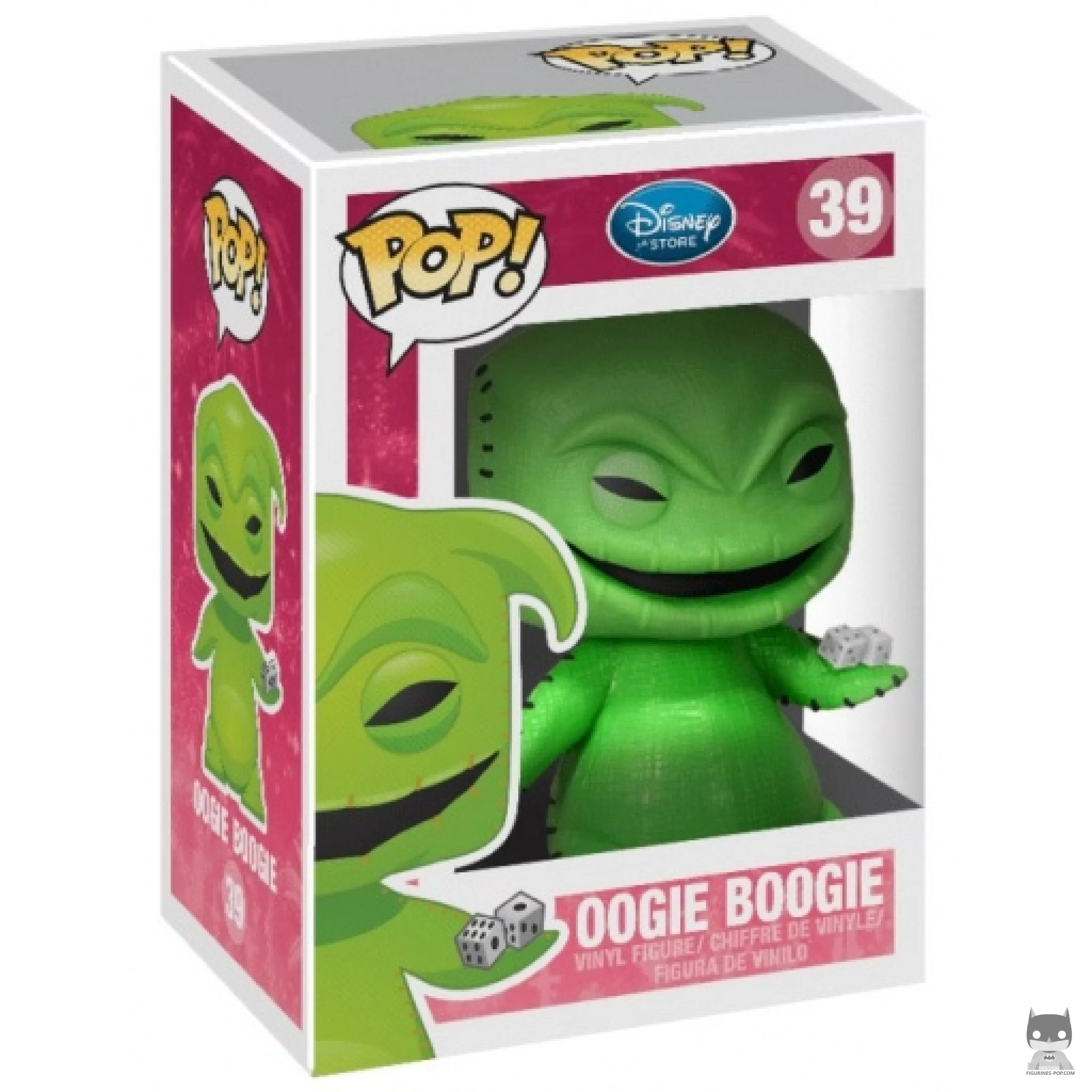 Oogie Boogie Funko Pop! figure in its box