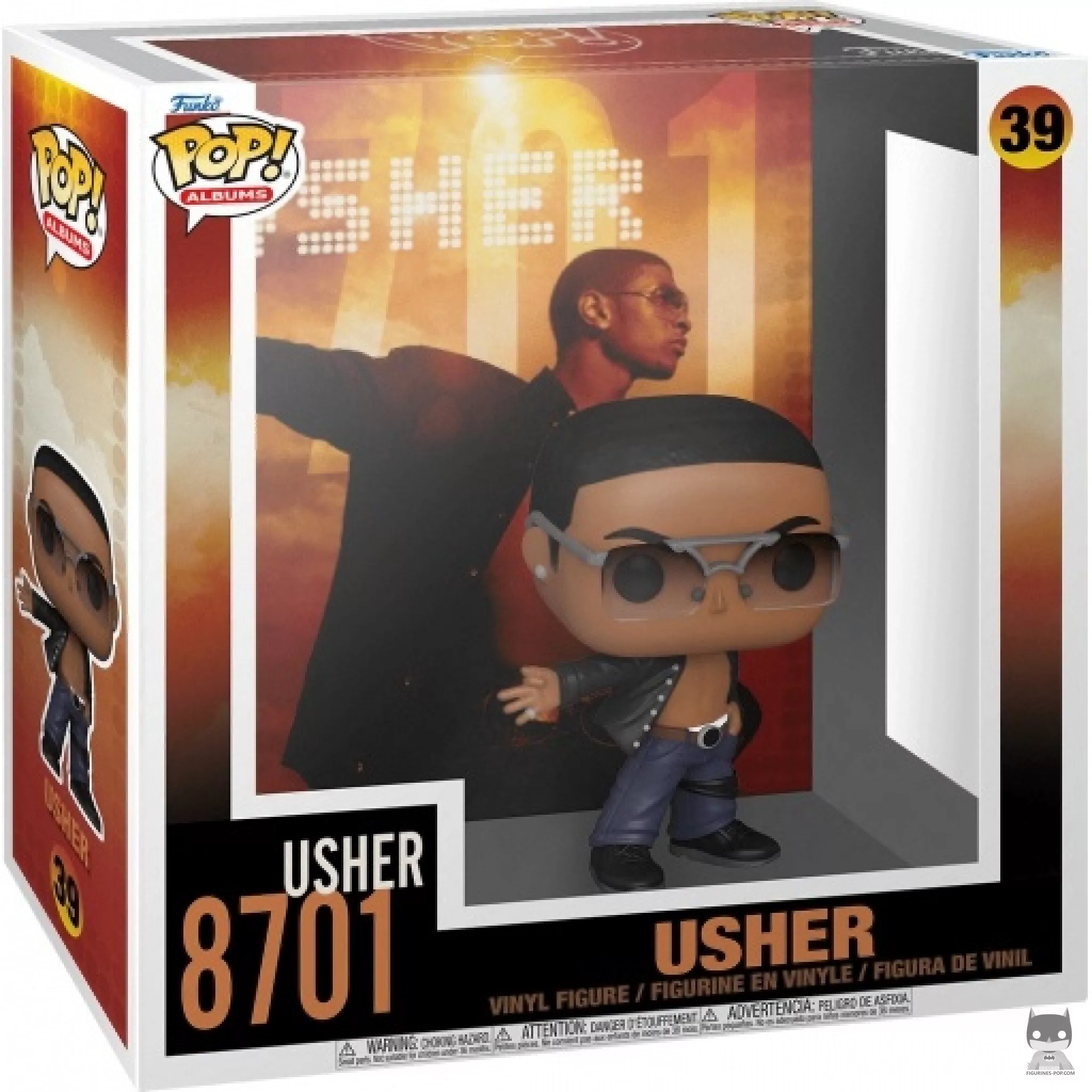 Usher : 8701 Funko Pop! figure in its box