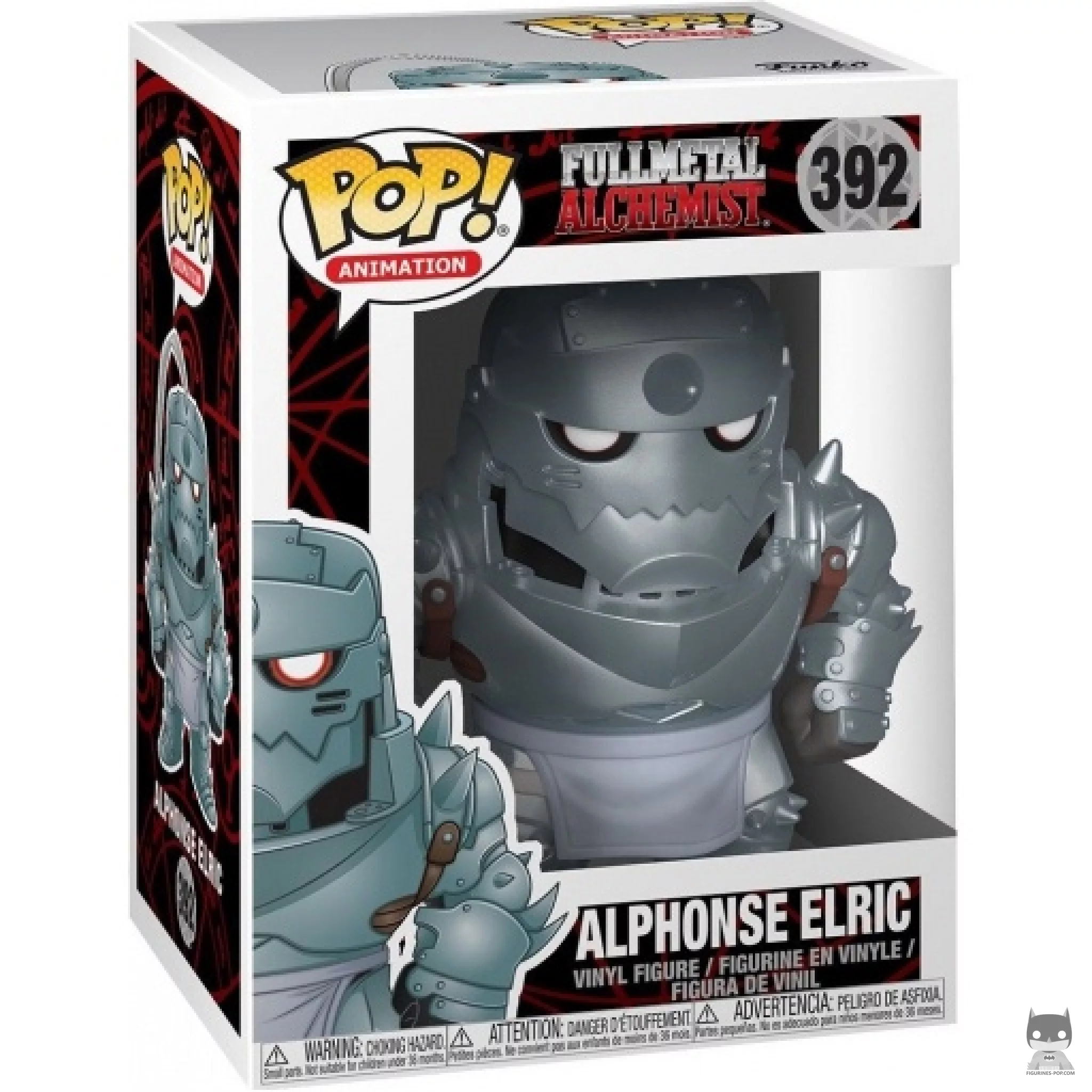 Alphonse Elric Funko Pop! figure in its box
