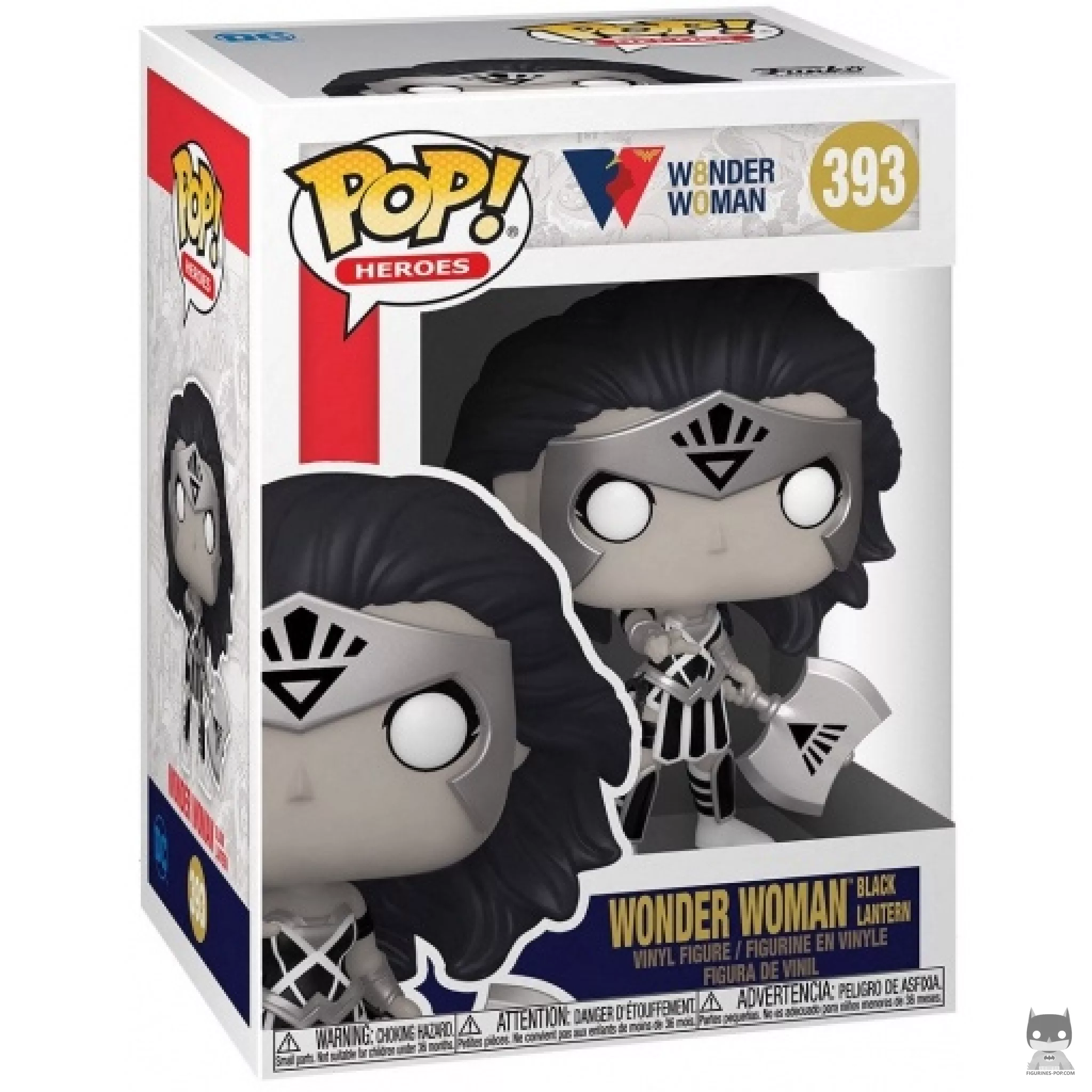 Wonder Woman Black Lantern Funko Pop! figure in its box