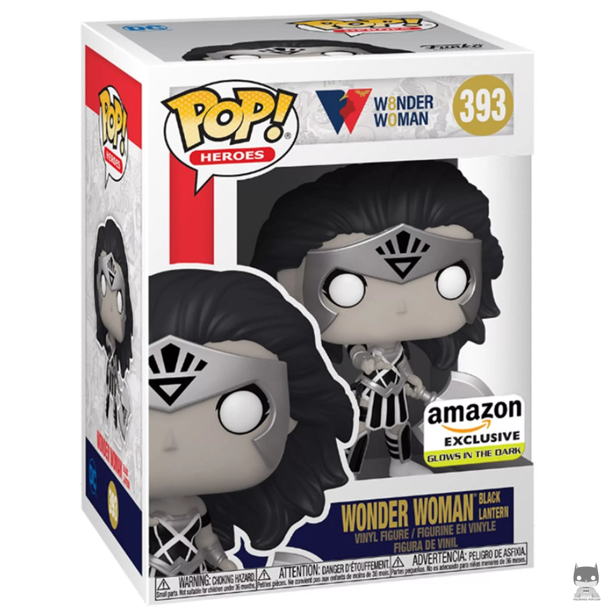 Wonder Woman Black Lantern Funko Pop! figure in its box