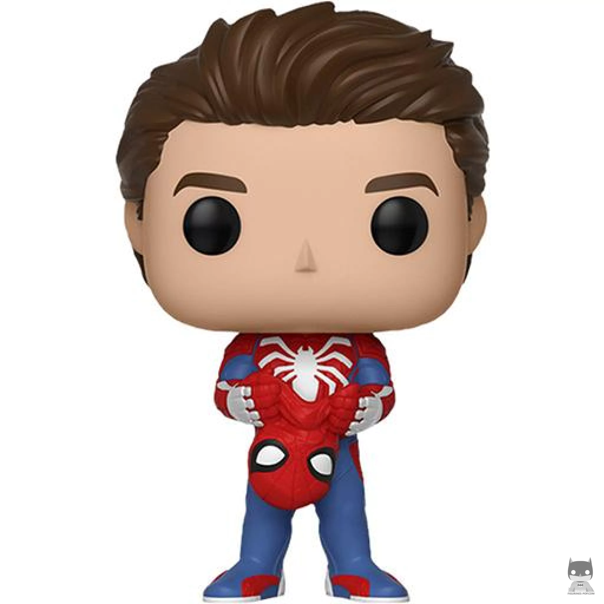 Spider-Man (White Spider Unmasked) Funko Pop! figure (Spider-Man Gamerverse)