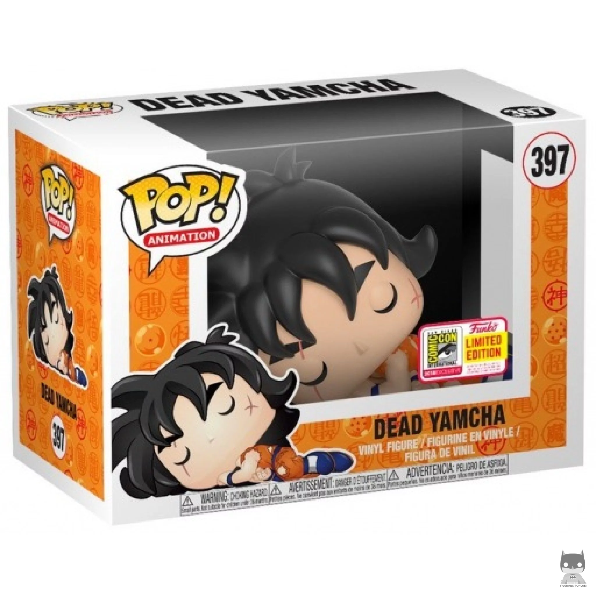 Dead Yamcha Funko Pop! figure in its box