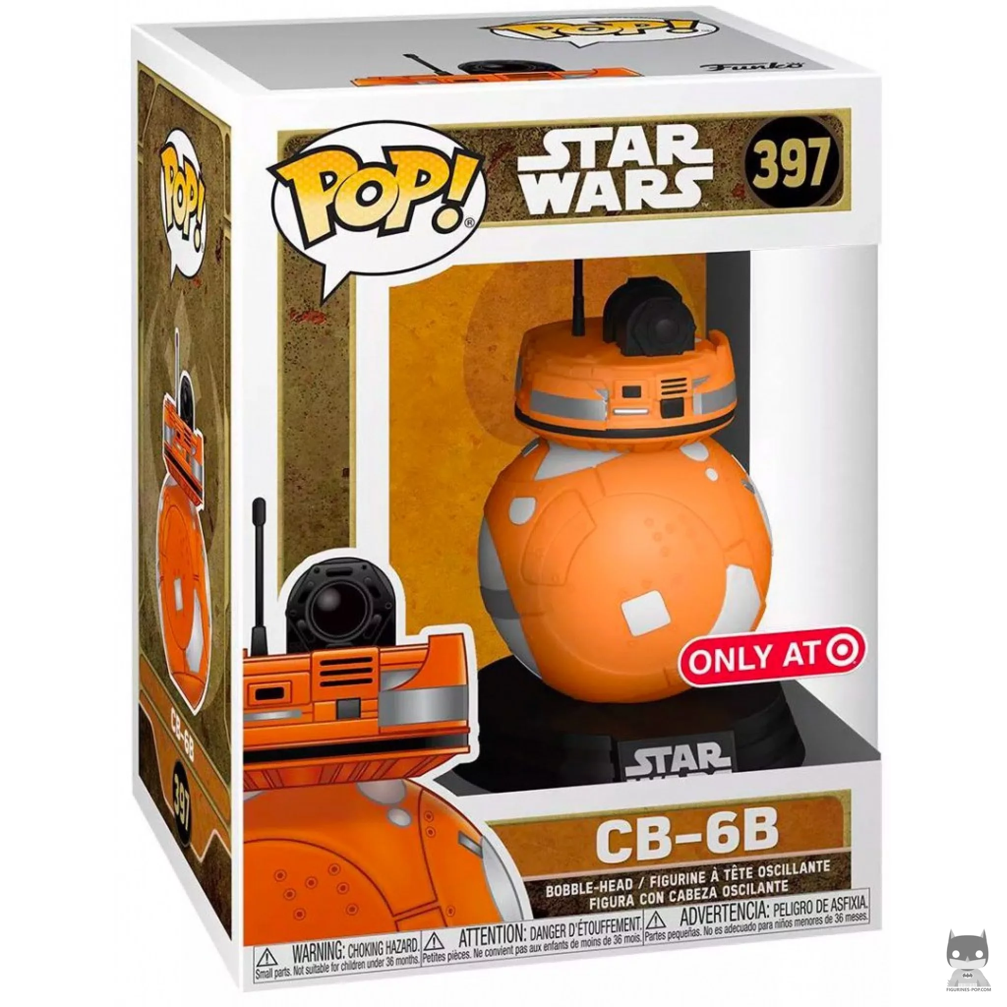 CB-6B Funko Pop! figure in its box