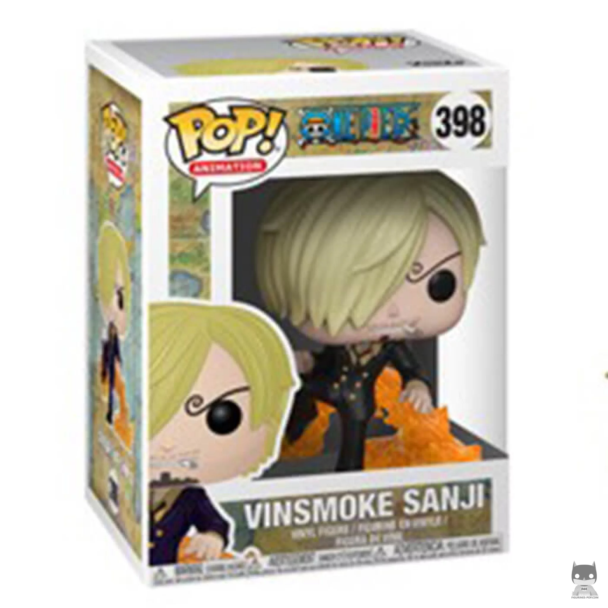 Vinsmoke Sanji Funko Pop! figure in its box