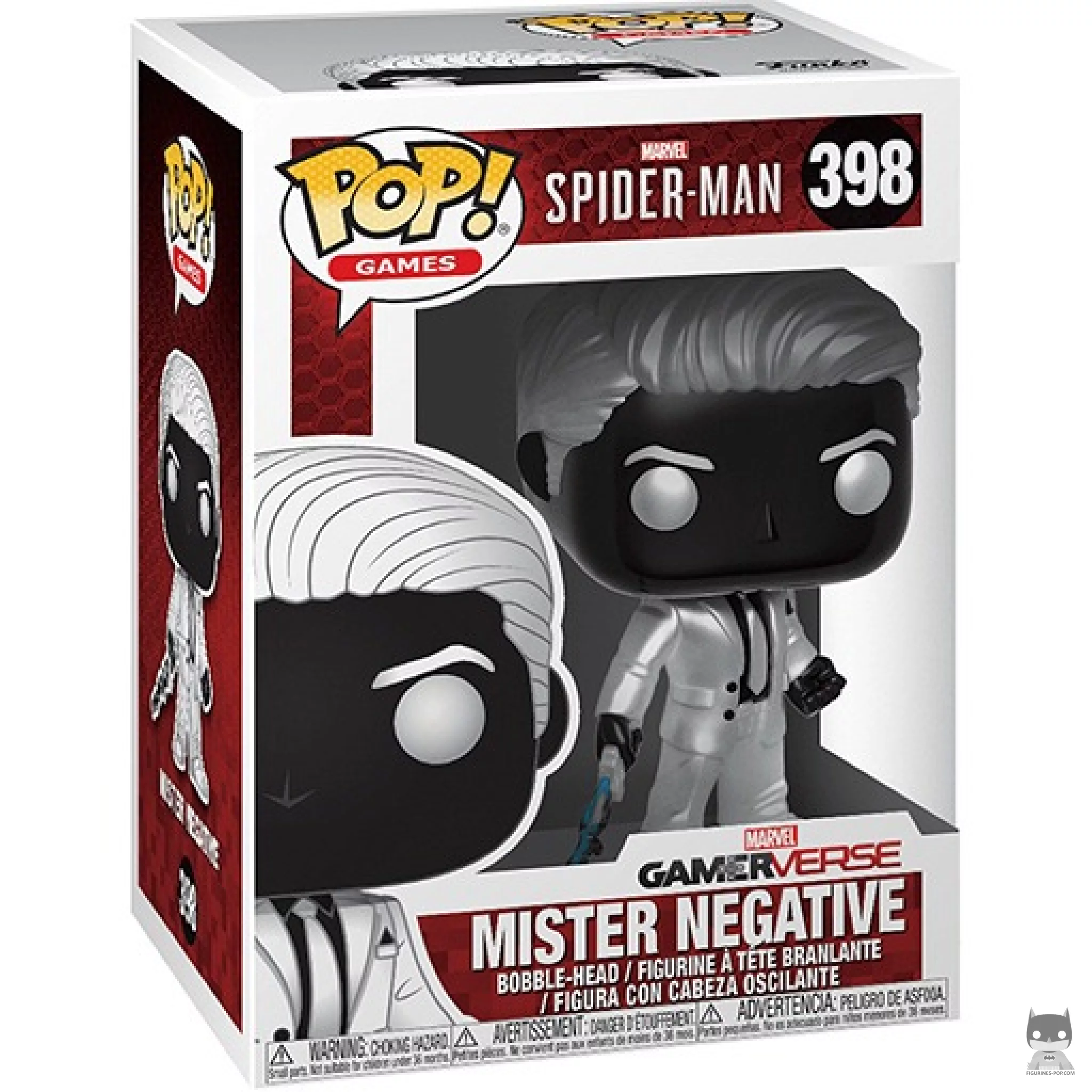 Mister Negative Funko Pop! figure in its box