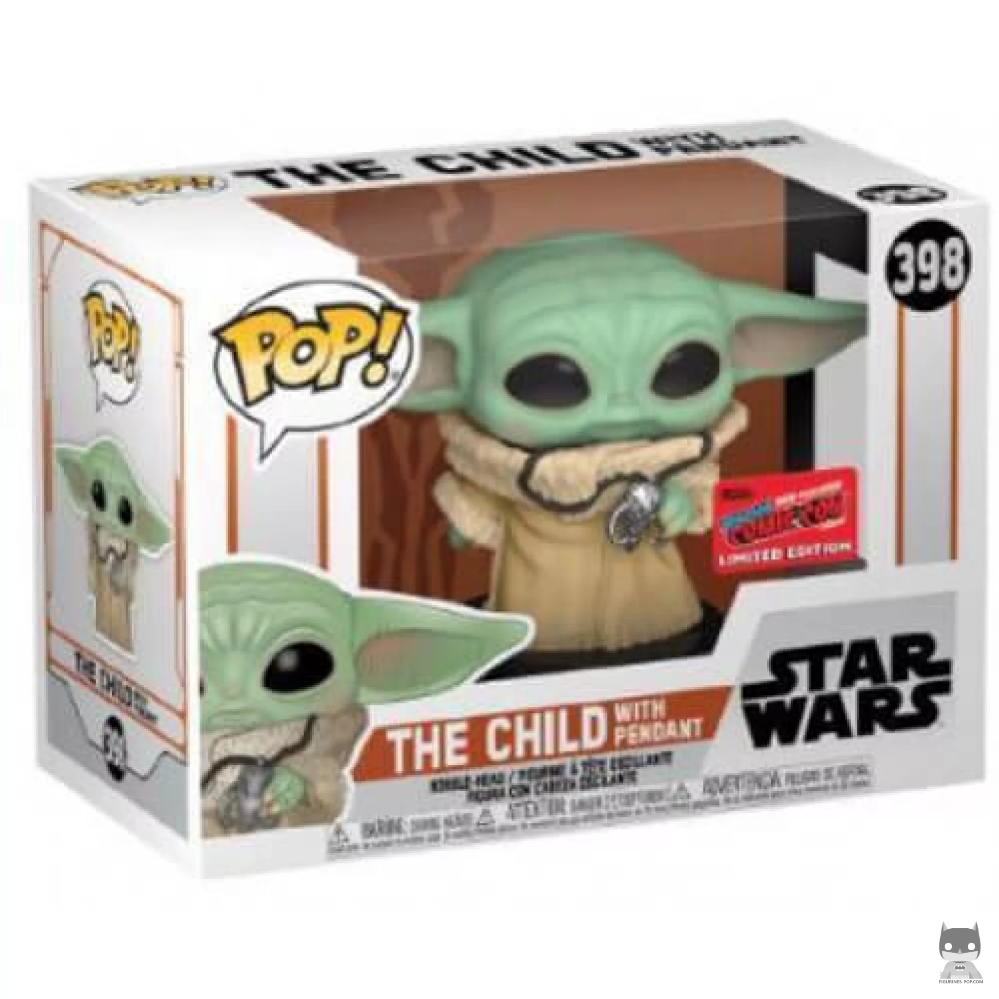 The Child with Pendant Funko Pop! figure in its box