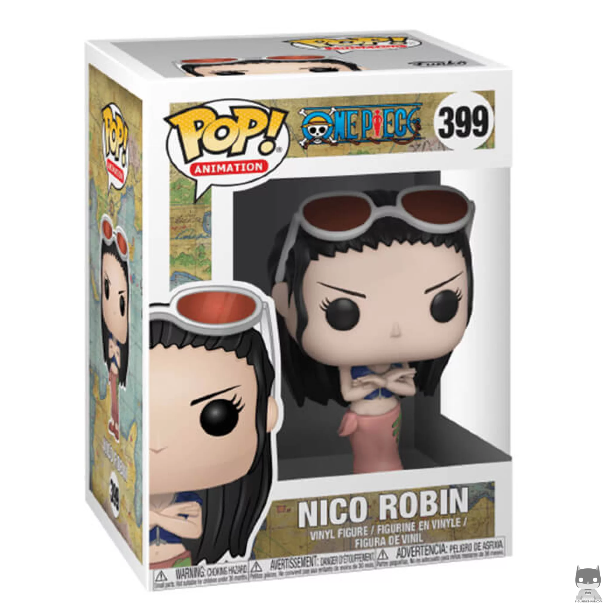 Nico Robin Funko Pop! figure in its box