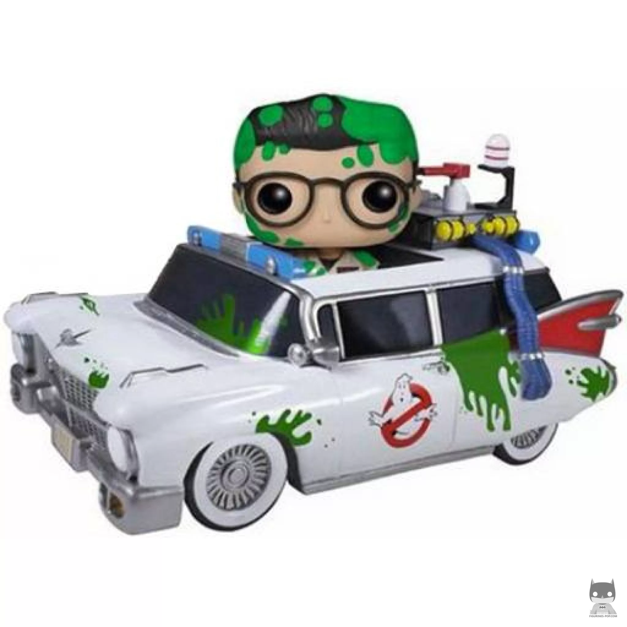 Ecto-1 with Dr. Egon Spengle Funko Pop! figure (Ghostbusters)