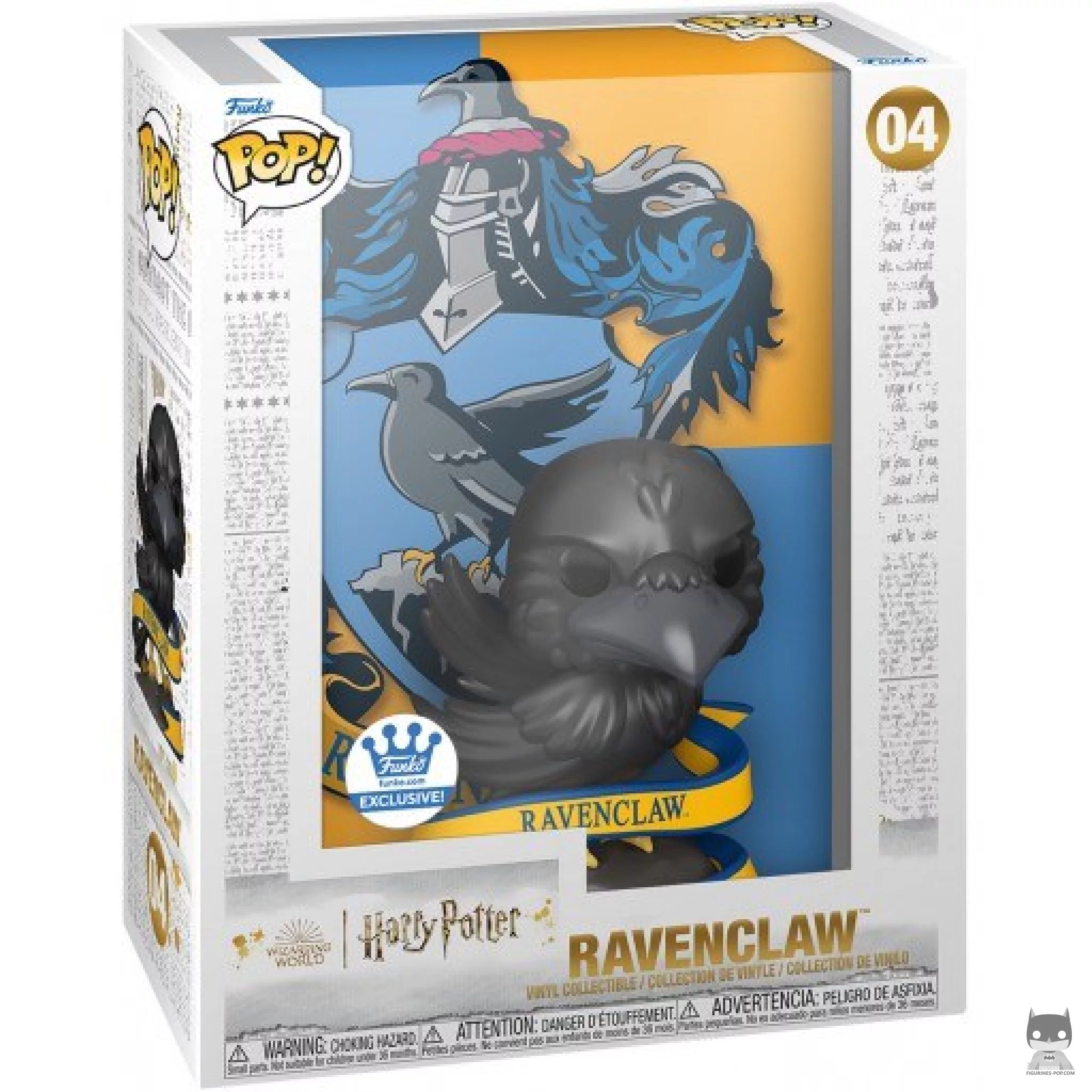 Ravenclaw House Funko Pop! figure in its box