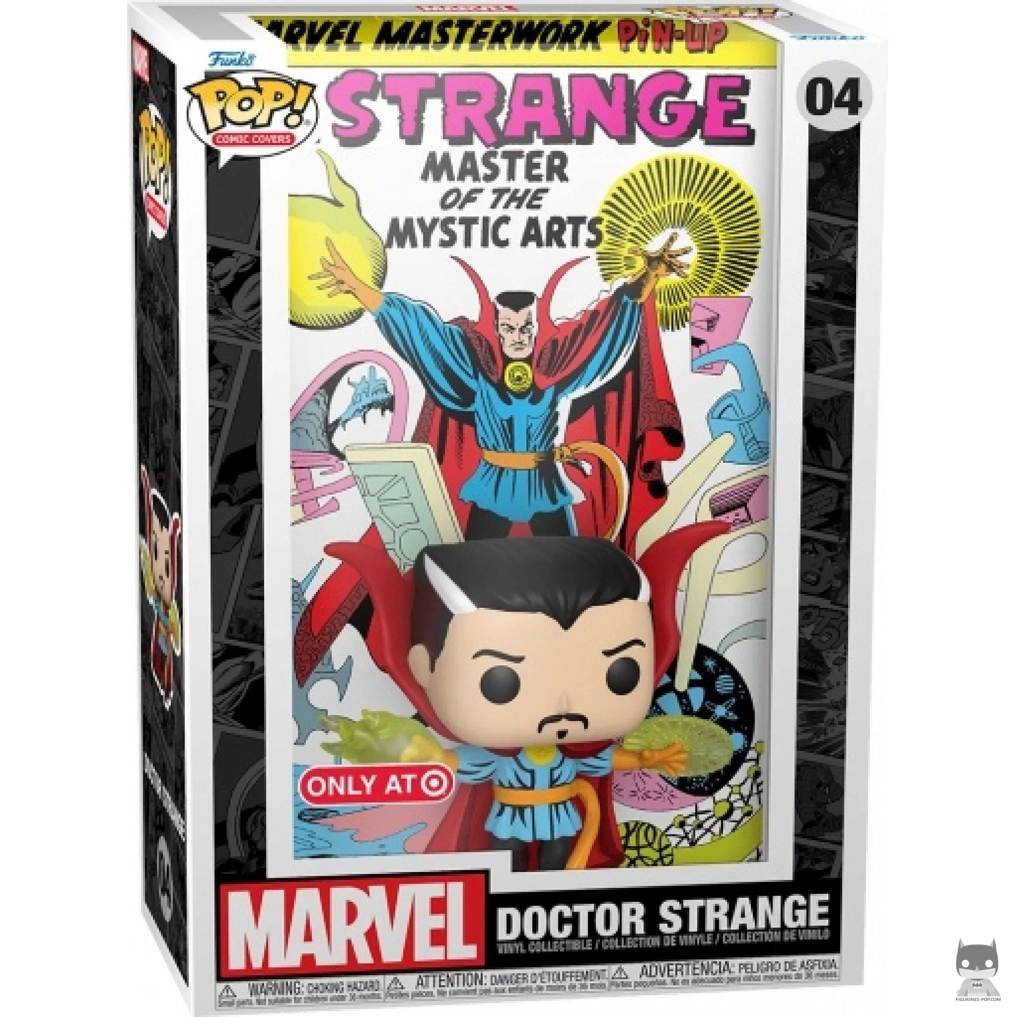 Doctor Strange Funko Pop! figure in its box