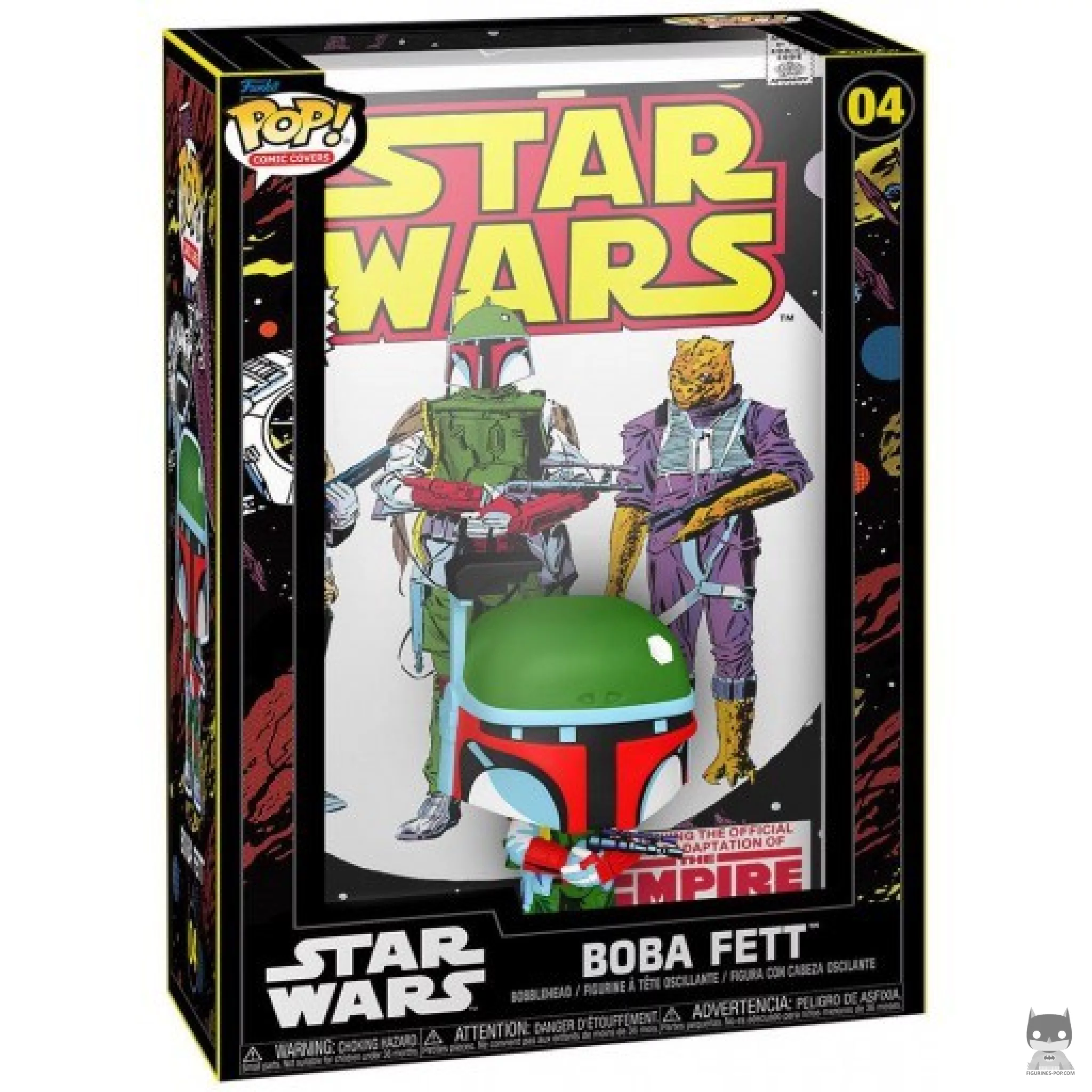 Boba Fett #42 Funko Pop! figure in its box