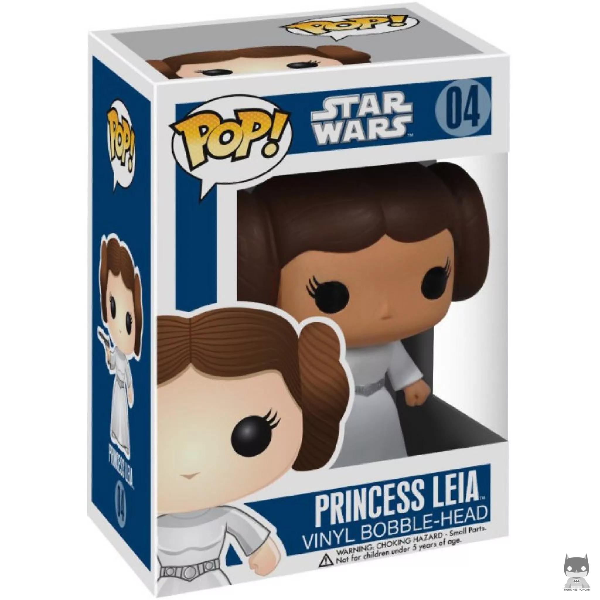 Princess Leia Funko Pop! figure in its box