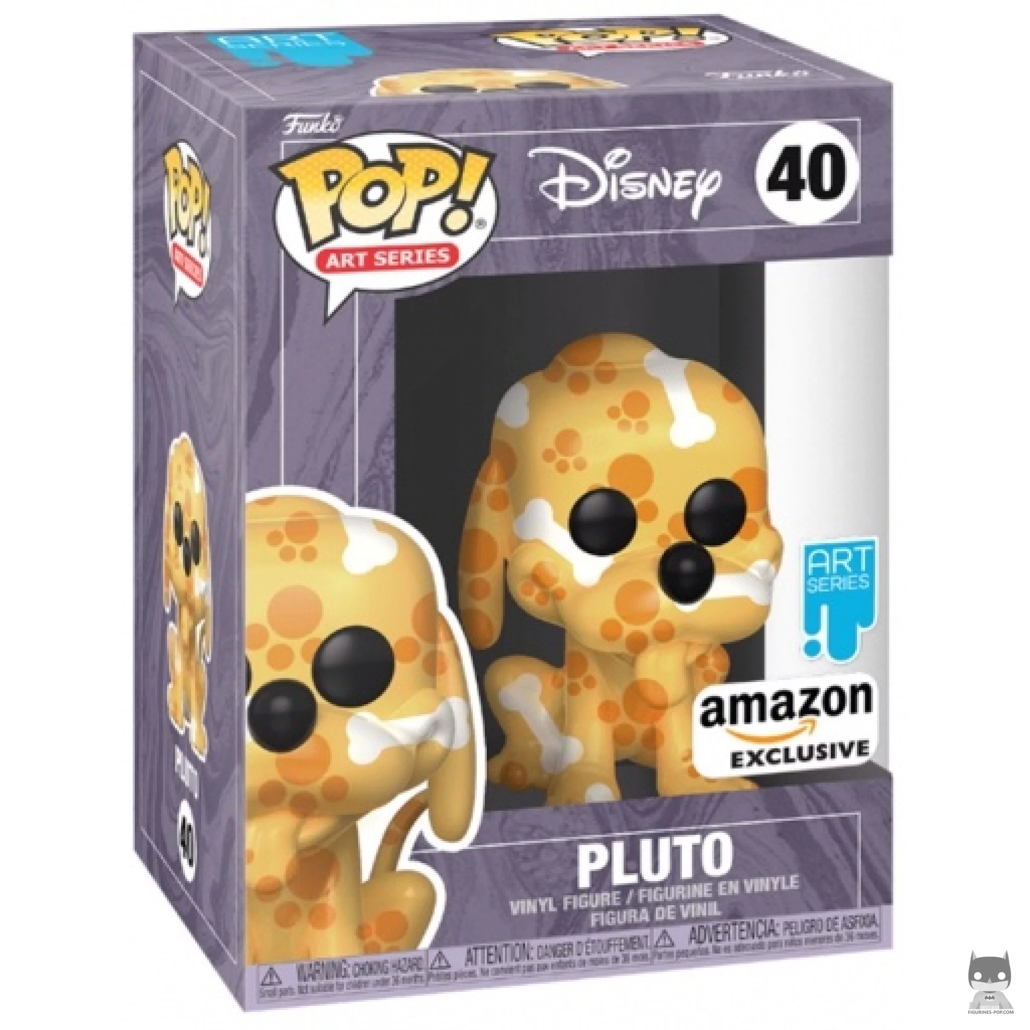 Pluto Funko Pop! figure in its box