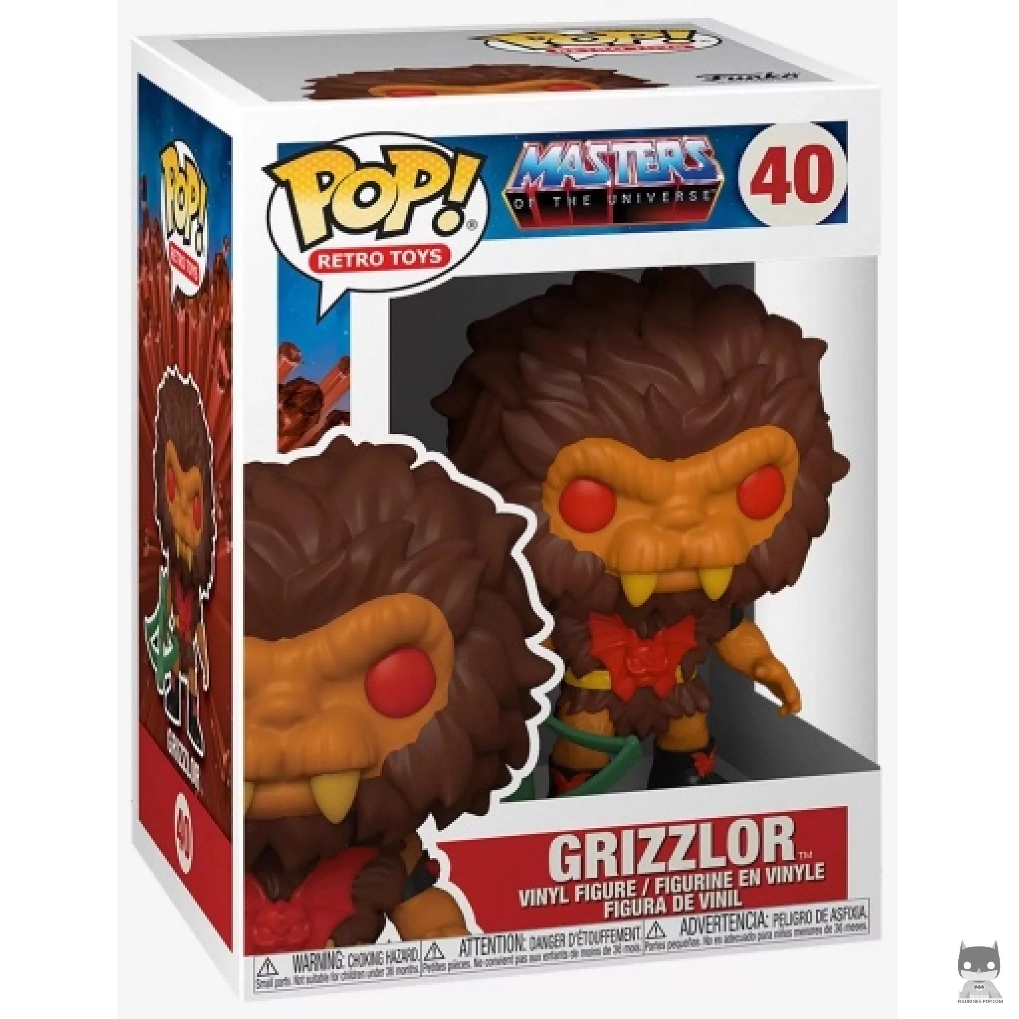 Grizzlor Funko Pop! figure in its box