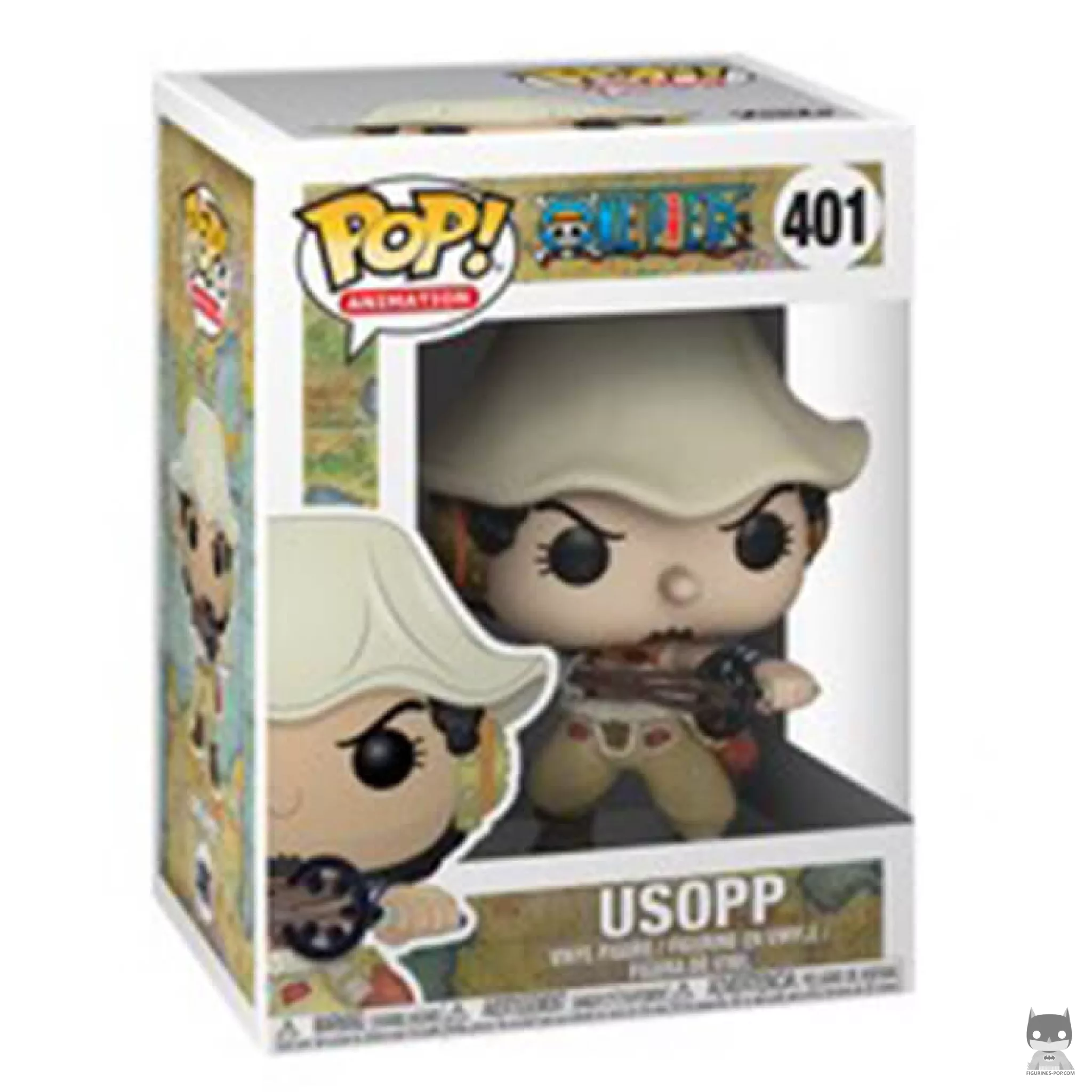 Usopp Funko Pop! figure in its box