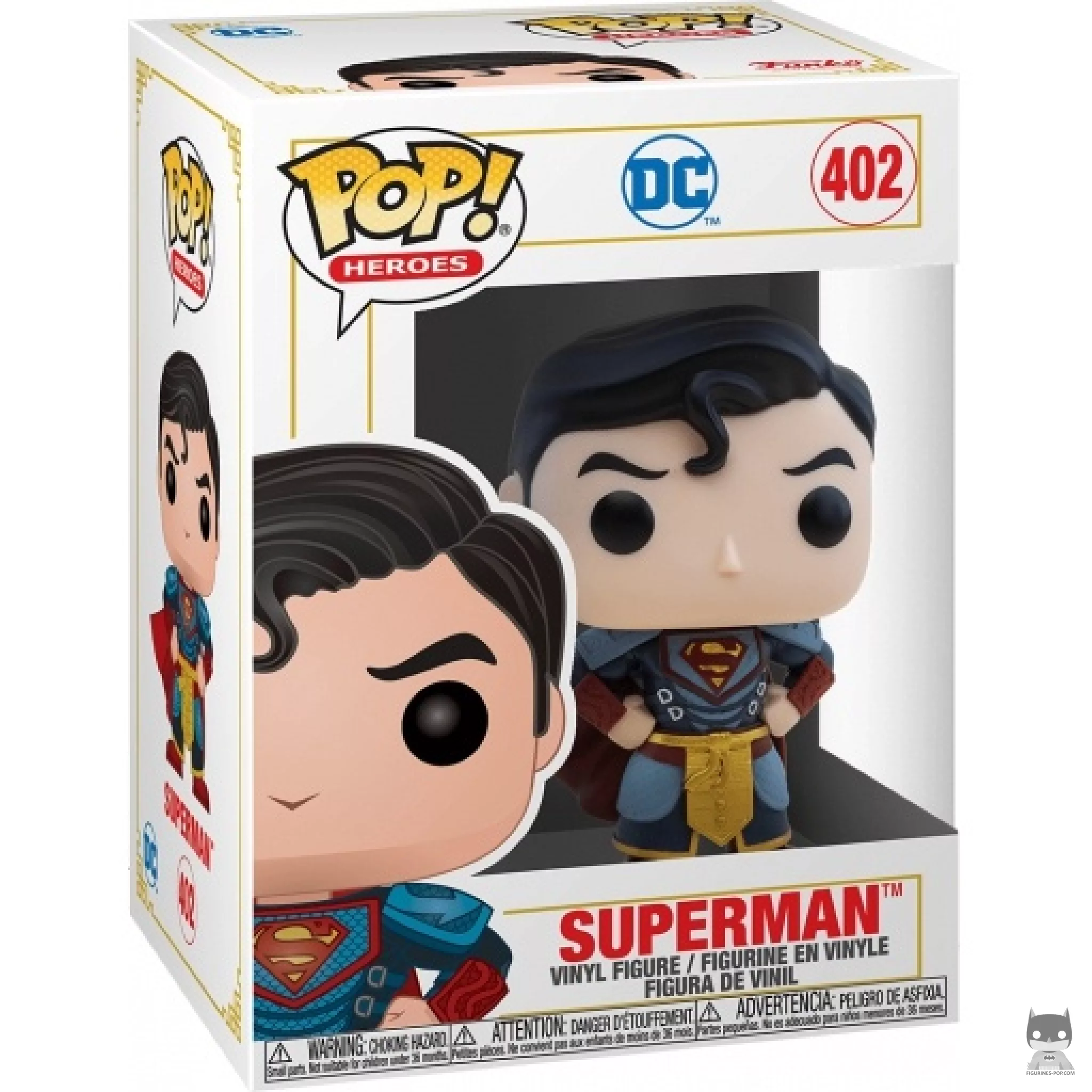Superman Funko Pop! figure in its box