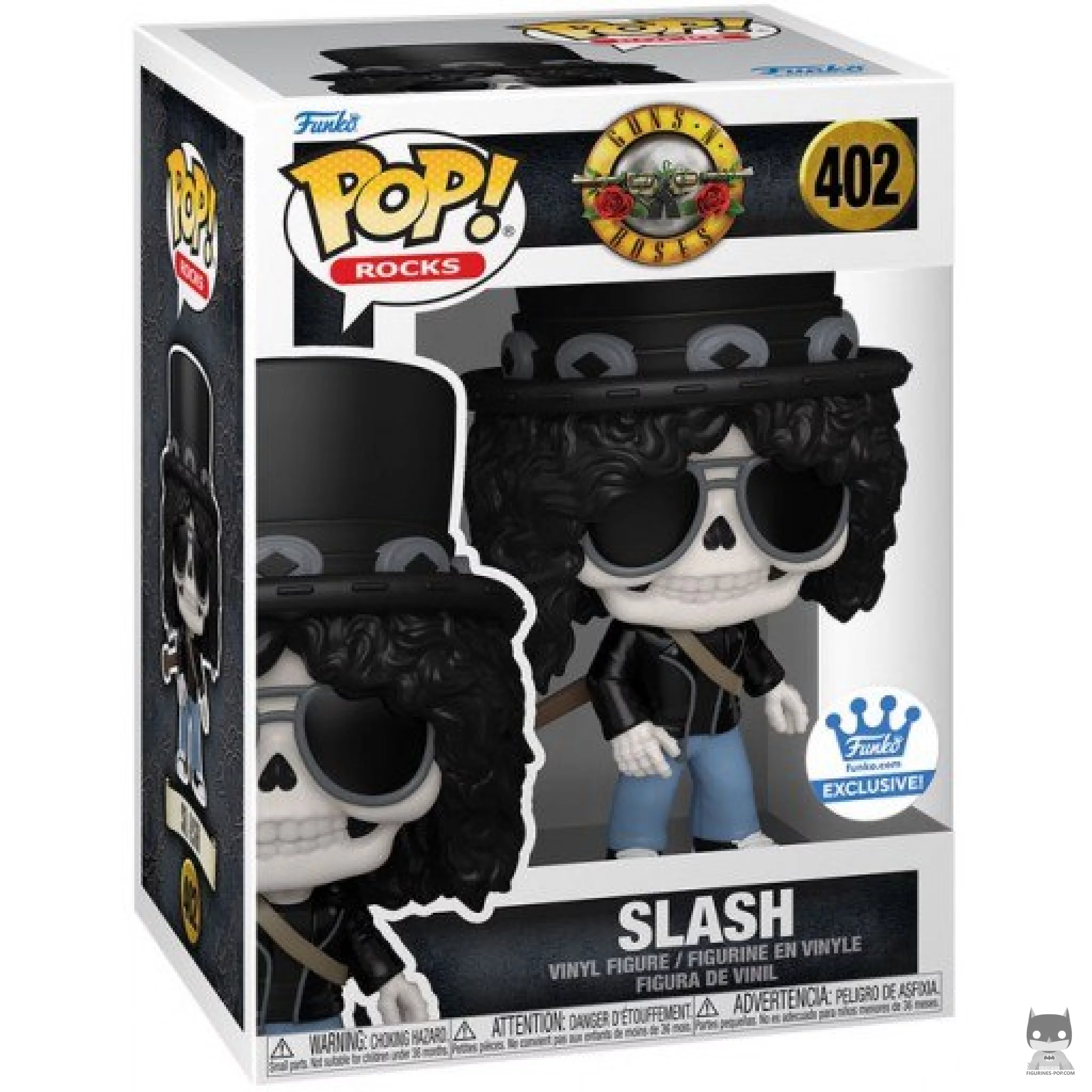 Slash (Skeleton) Funko Pop! figure in its box