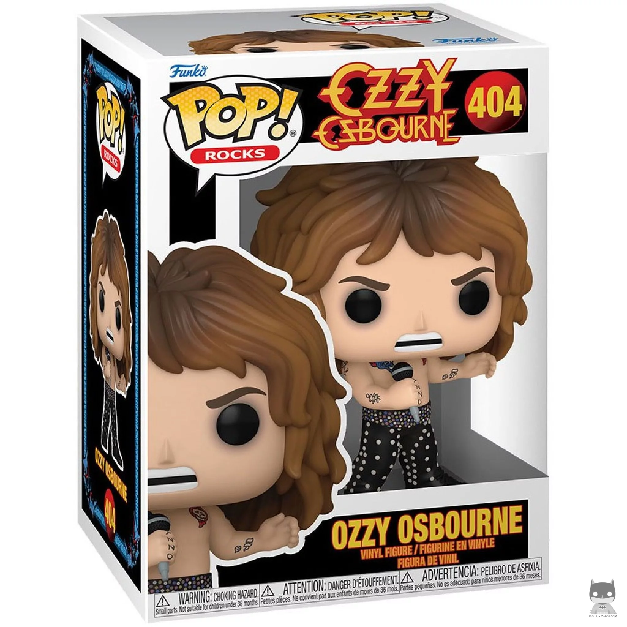 Ozzy Osbourne Shirtless (1989) Funko Pop! figure in its box