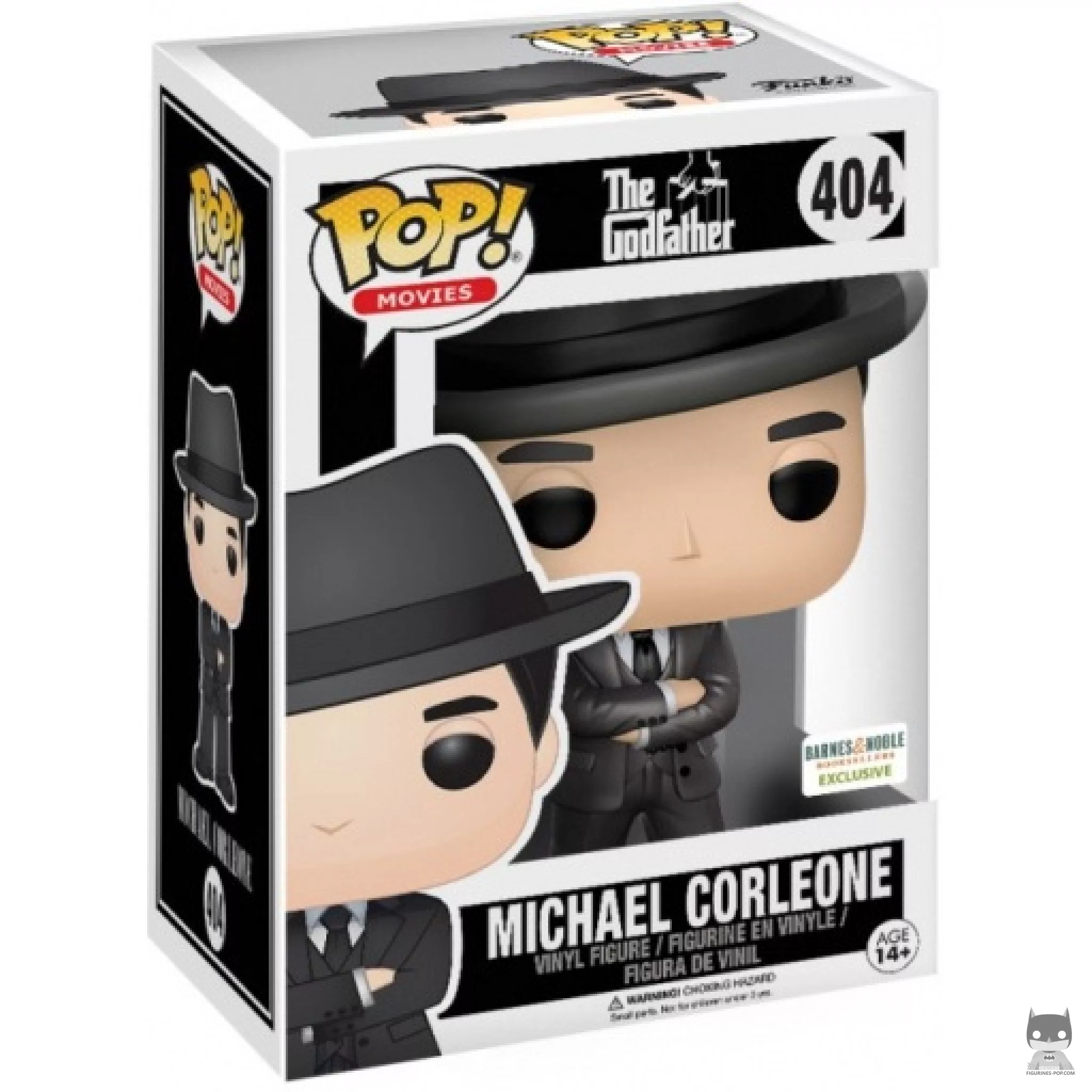 Michael Corleone with Hat Funko Pop! figure in its box
