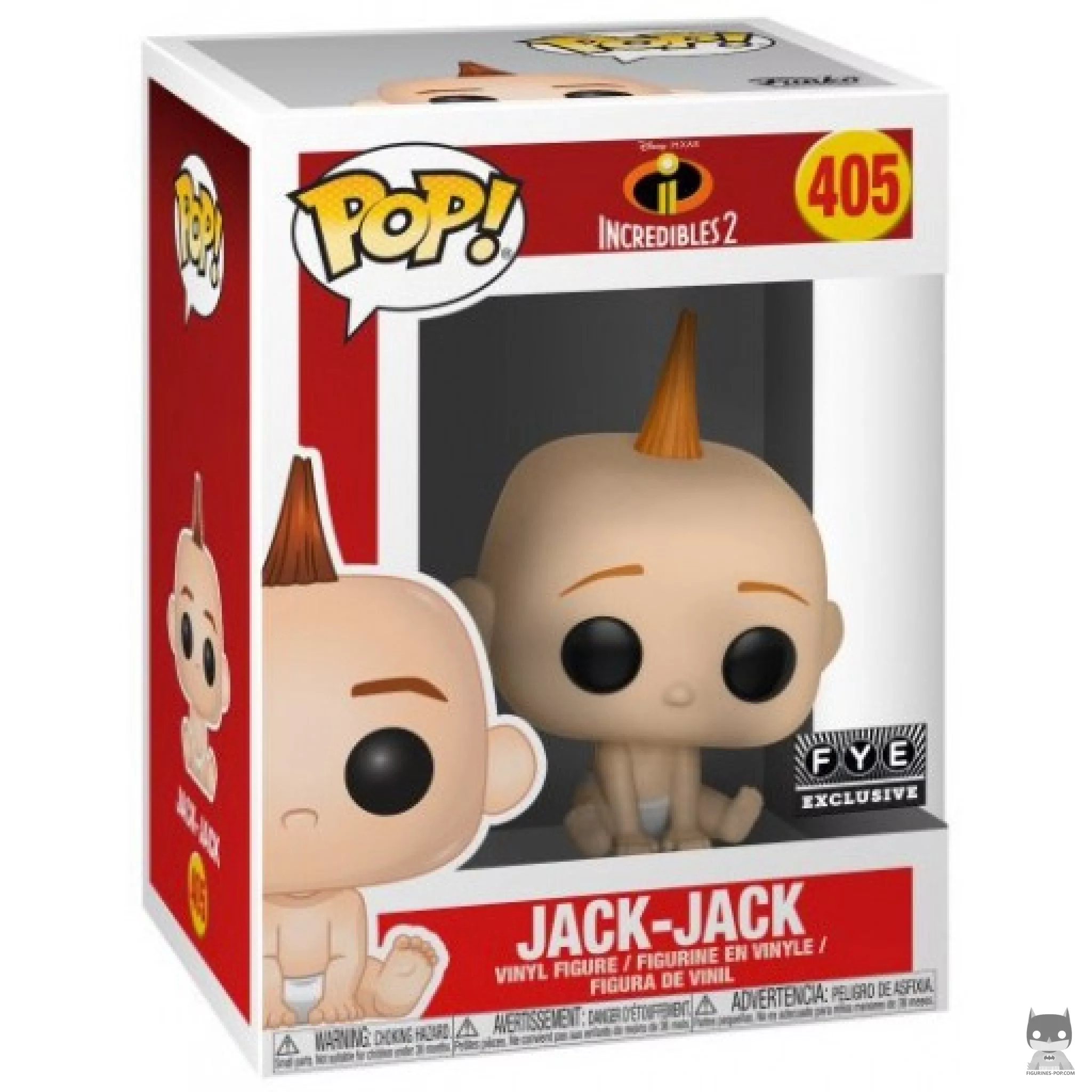 Jack-Jack in Diaper Funko Pop! figure in its box