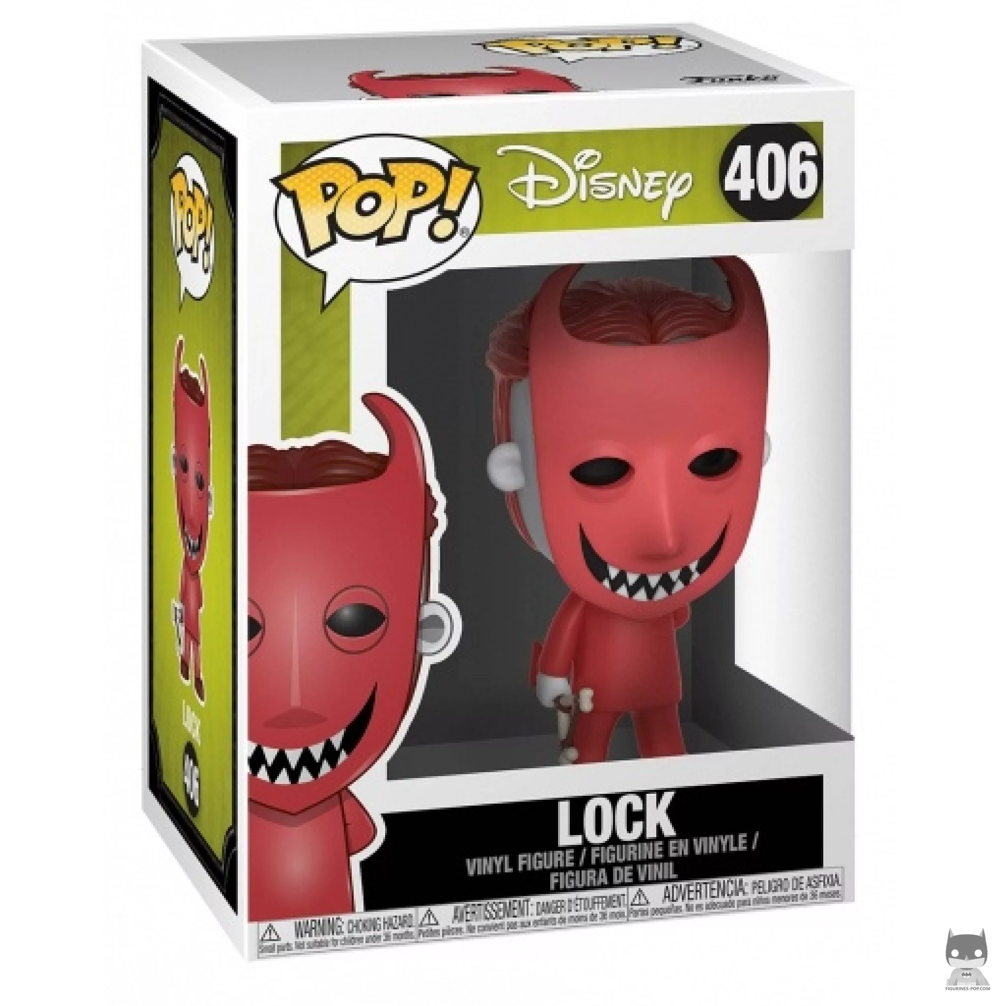 Lock Funko Pop! figure in its box