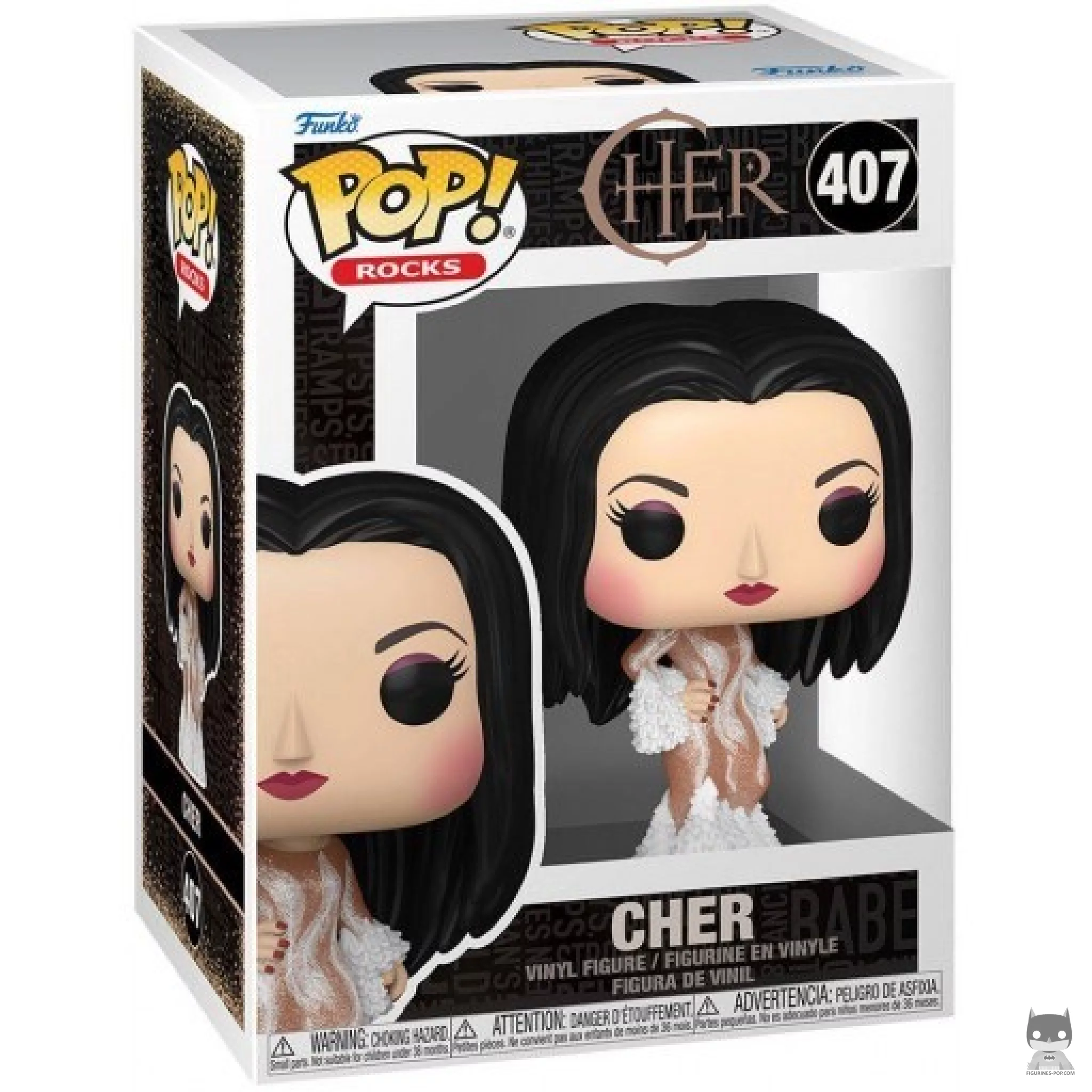Cher (Met Gala 1974) Funko Pop! figure in its box
