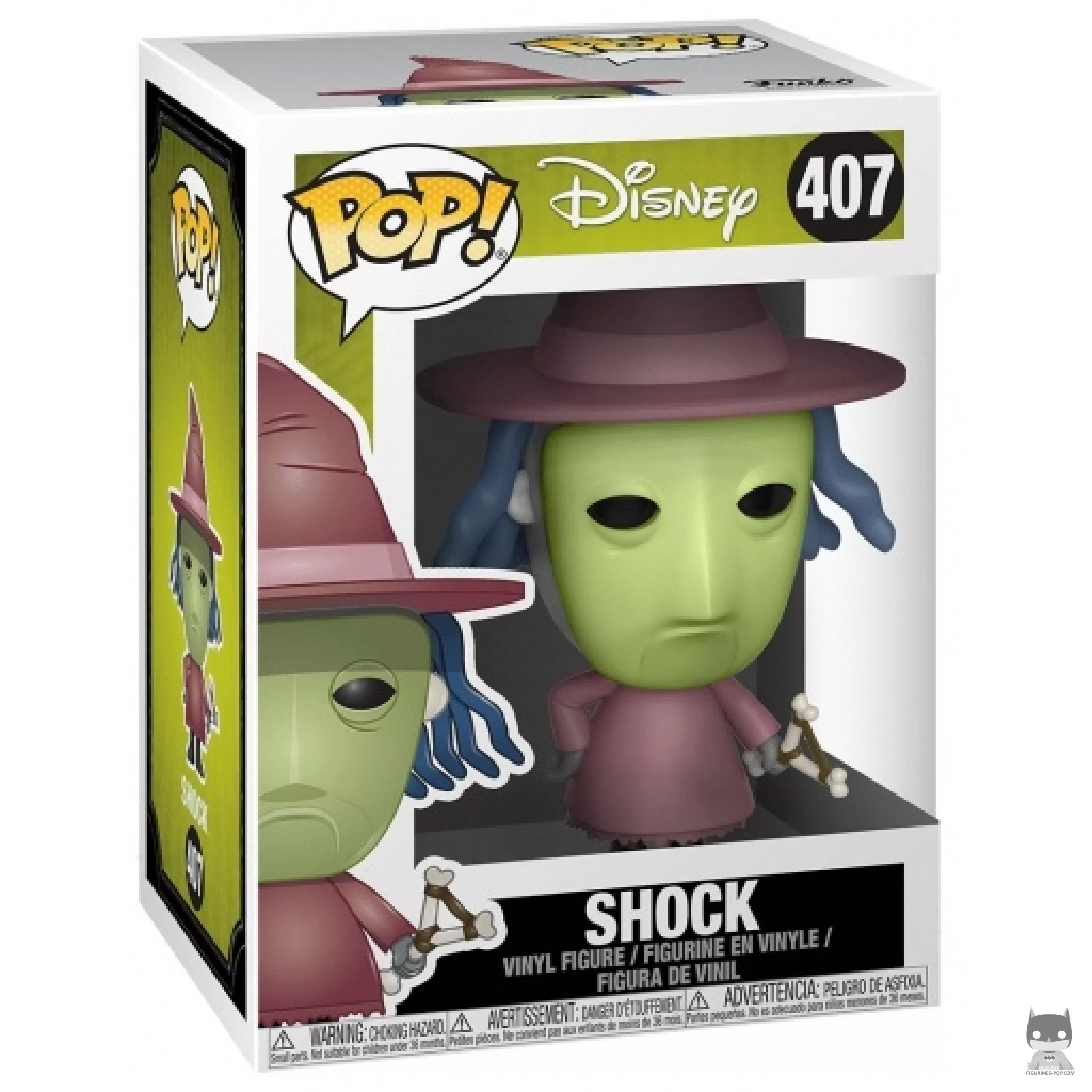 Shock Funko Pop! figure in its box