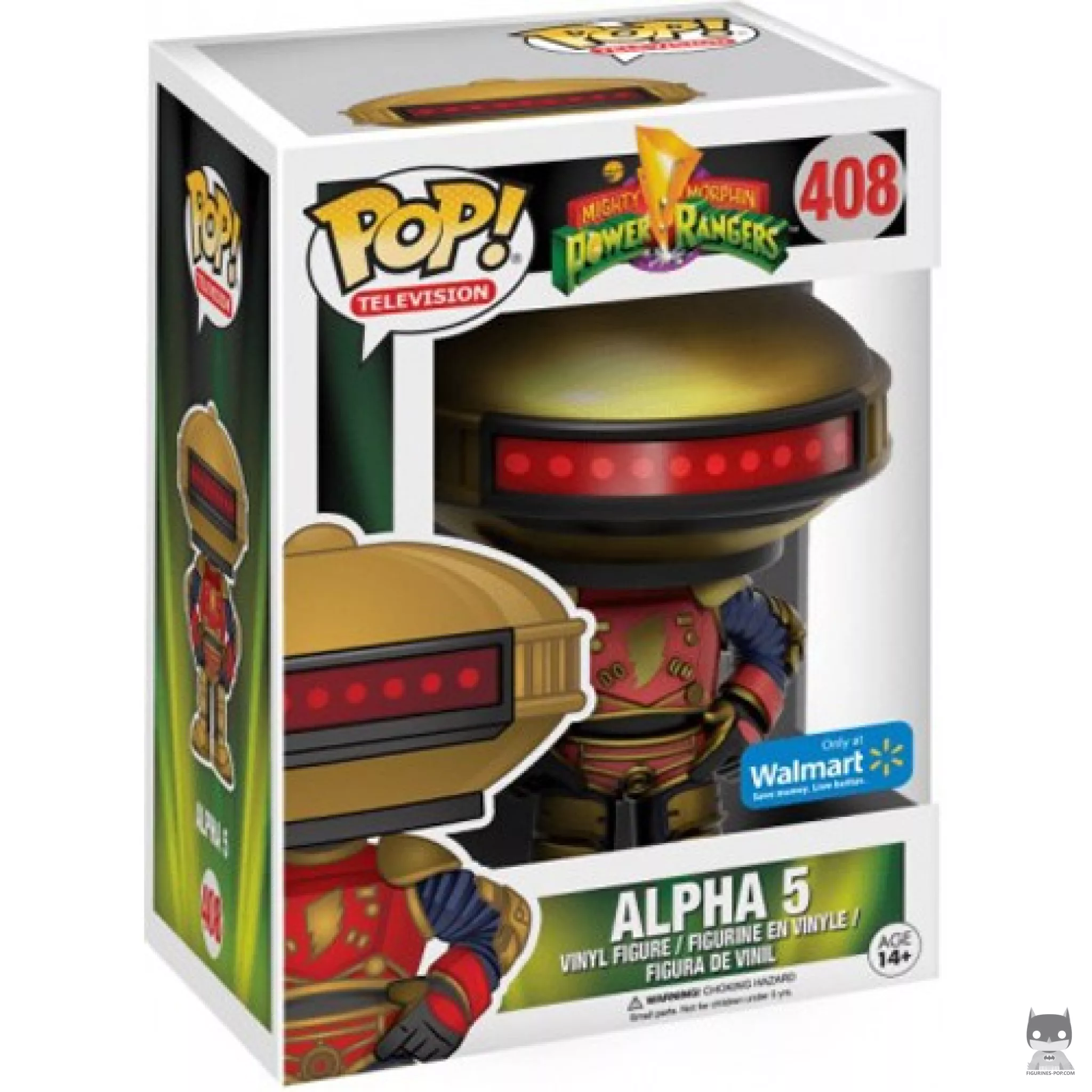 Alpha 5 (Blue arms) Funko Pop! figure in its box