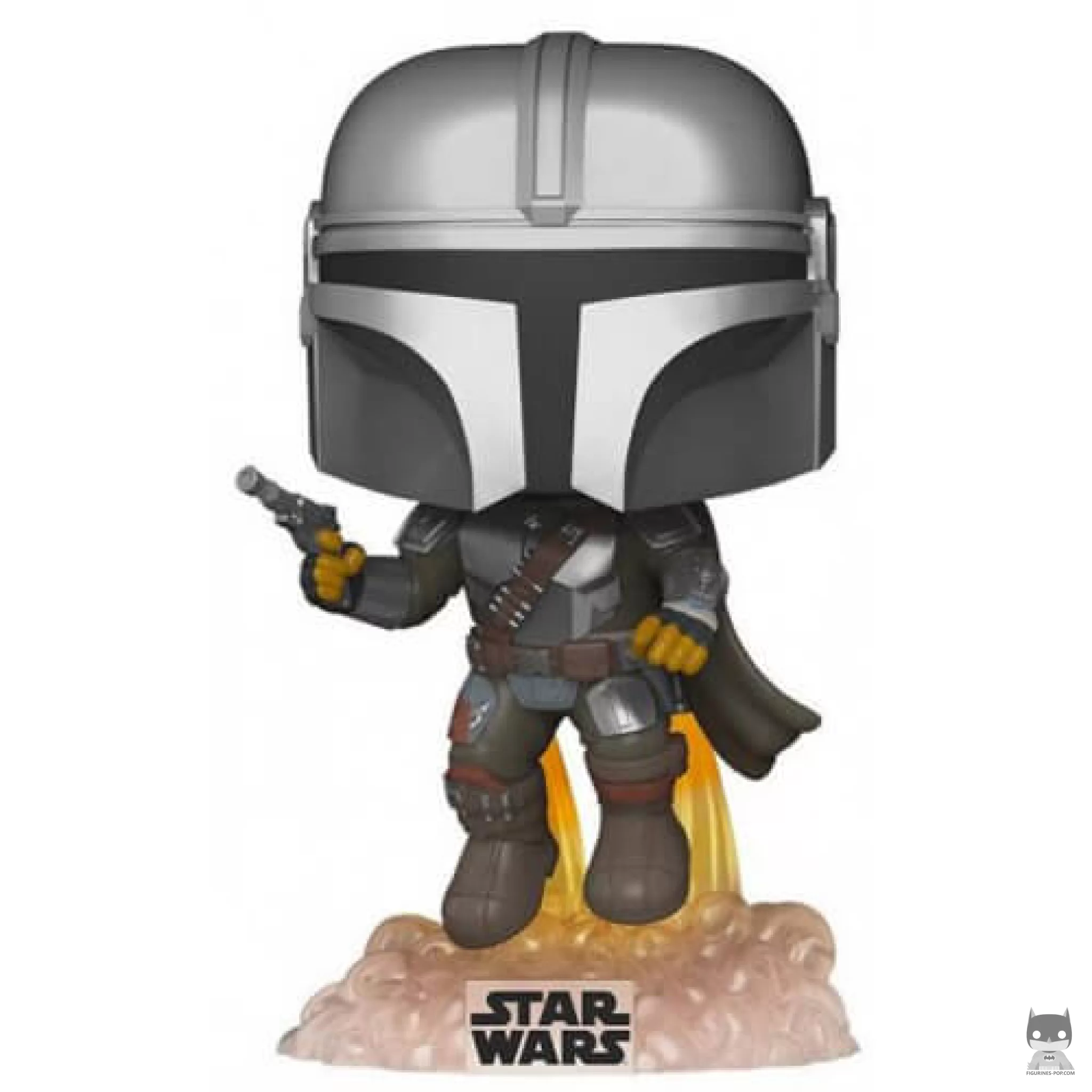 The Mandalorian Flying with Blaster Funko Pop! figure (The Mandalorian (Star Wars))