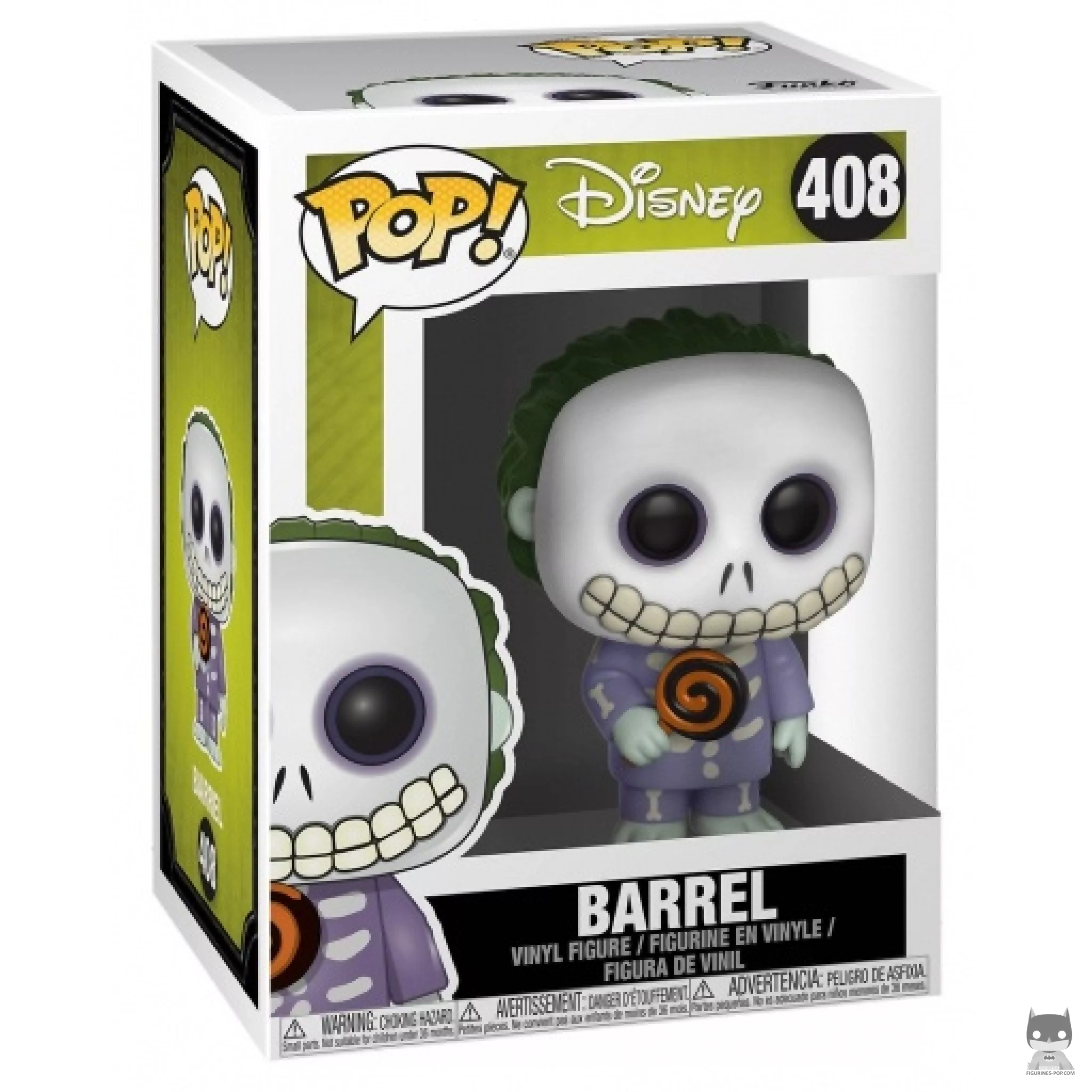 Barrel Funko Pop! figure in its box
