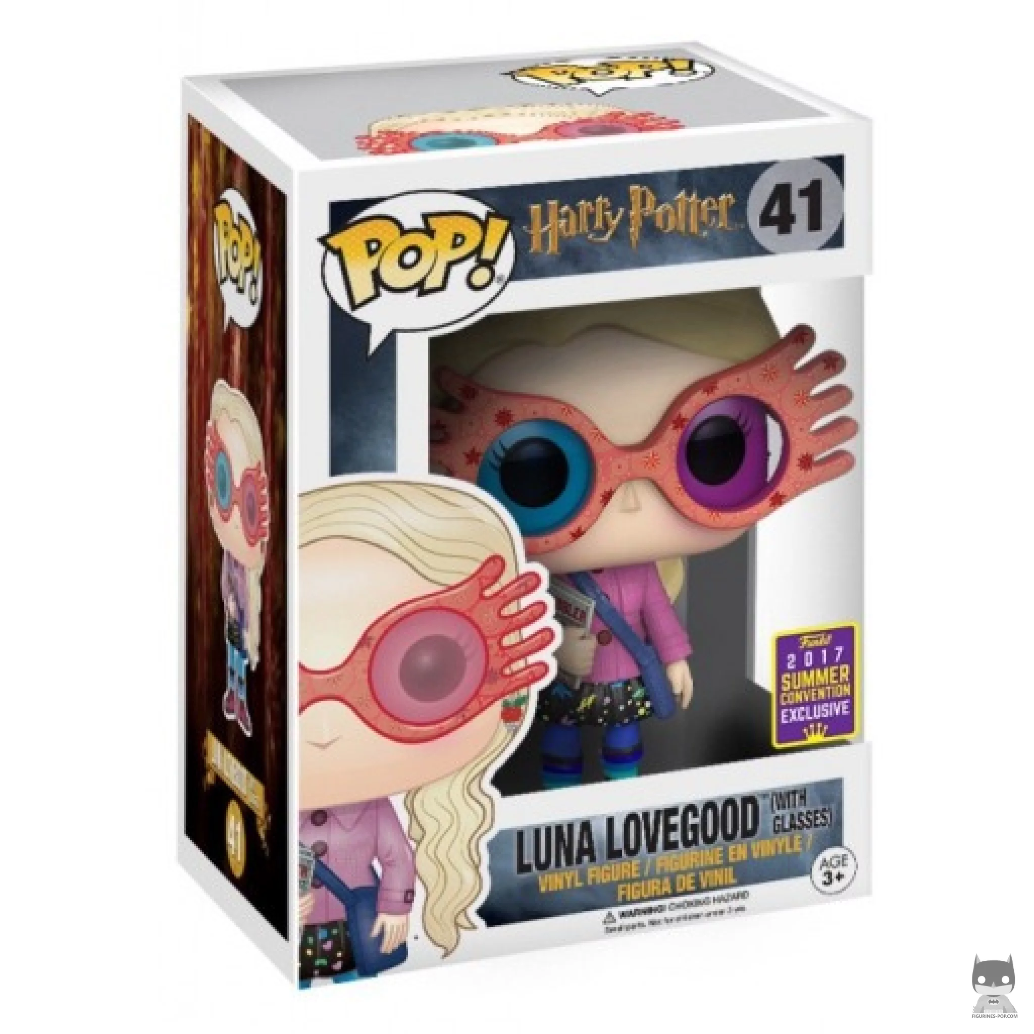 Luna Lovegood with Glasses Funko Pop! figure in its box