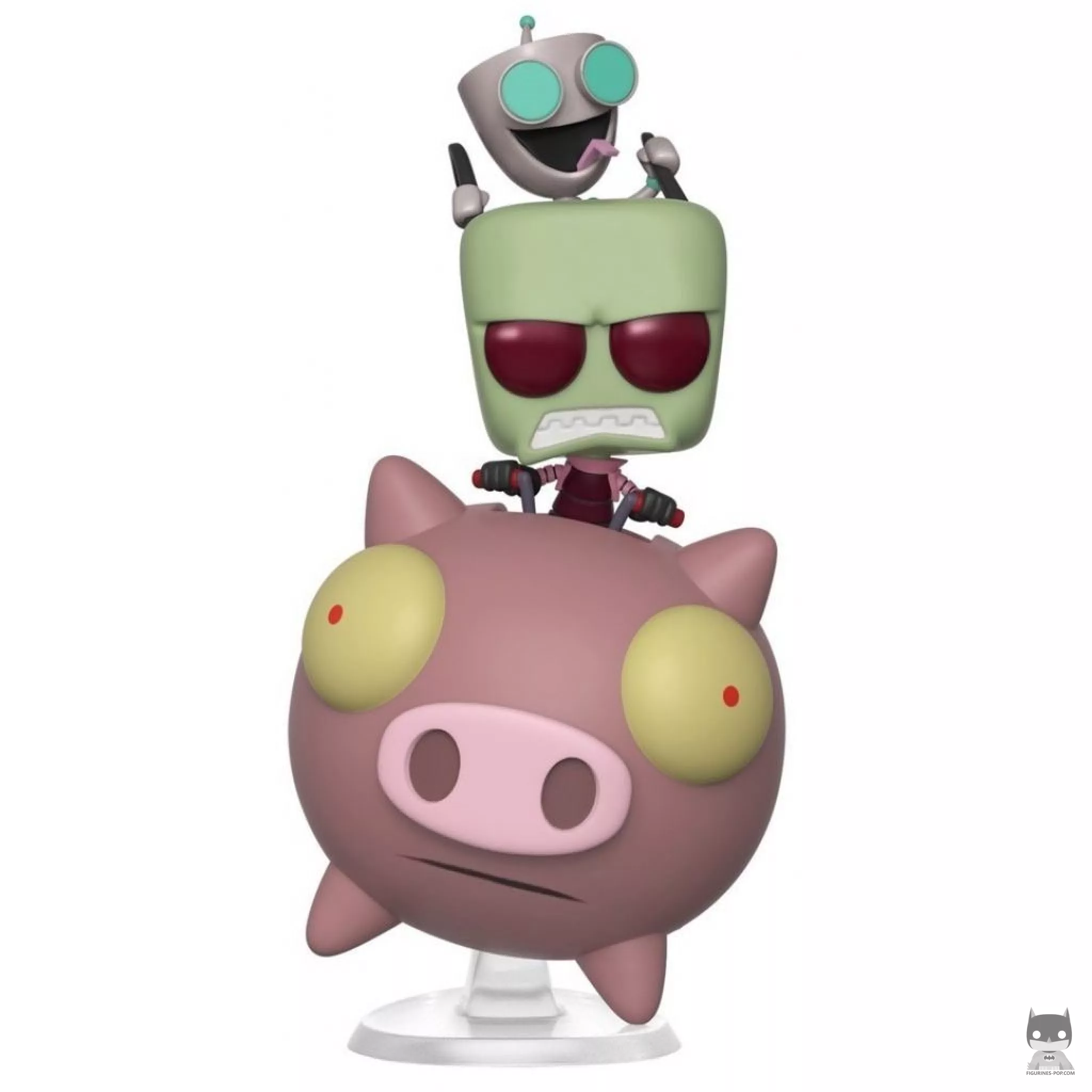 Zim & GIR on Pig Funko Pop! figure (Invader Zim)