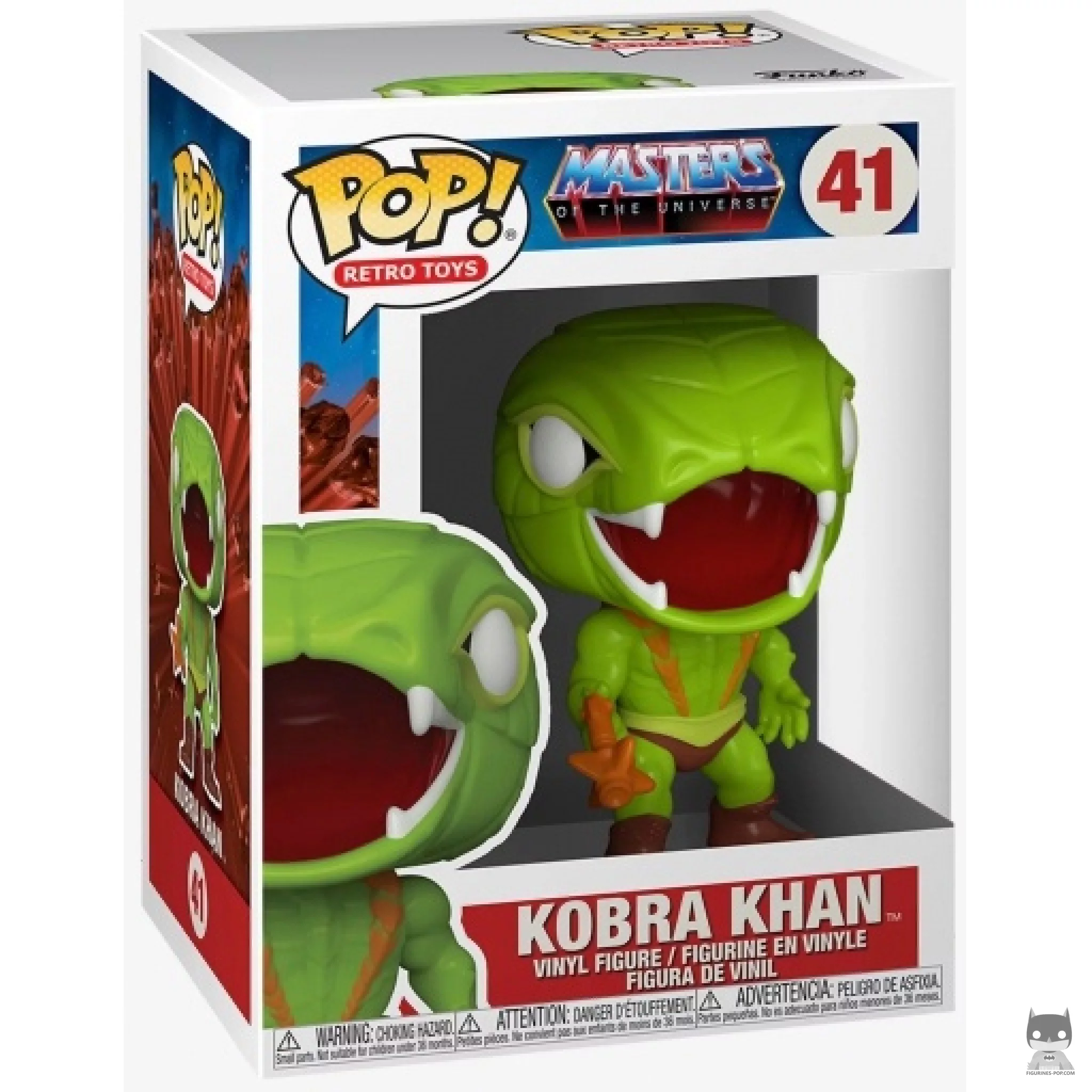 Kobra Khan Funko Pop! figure in its box