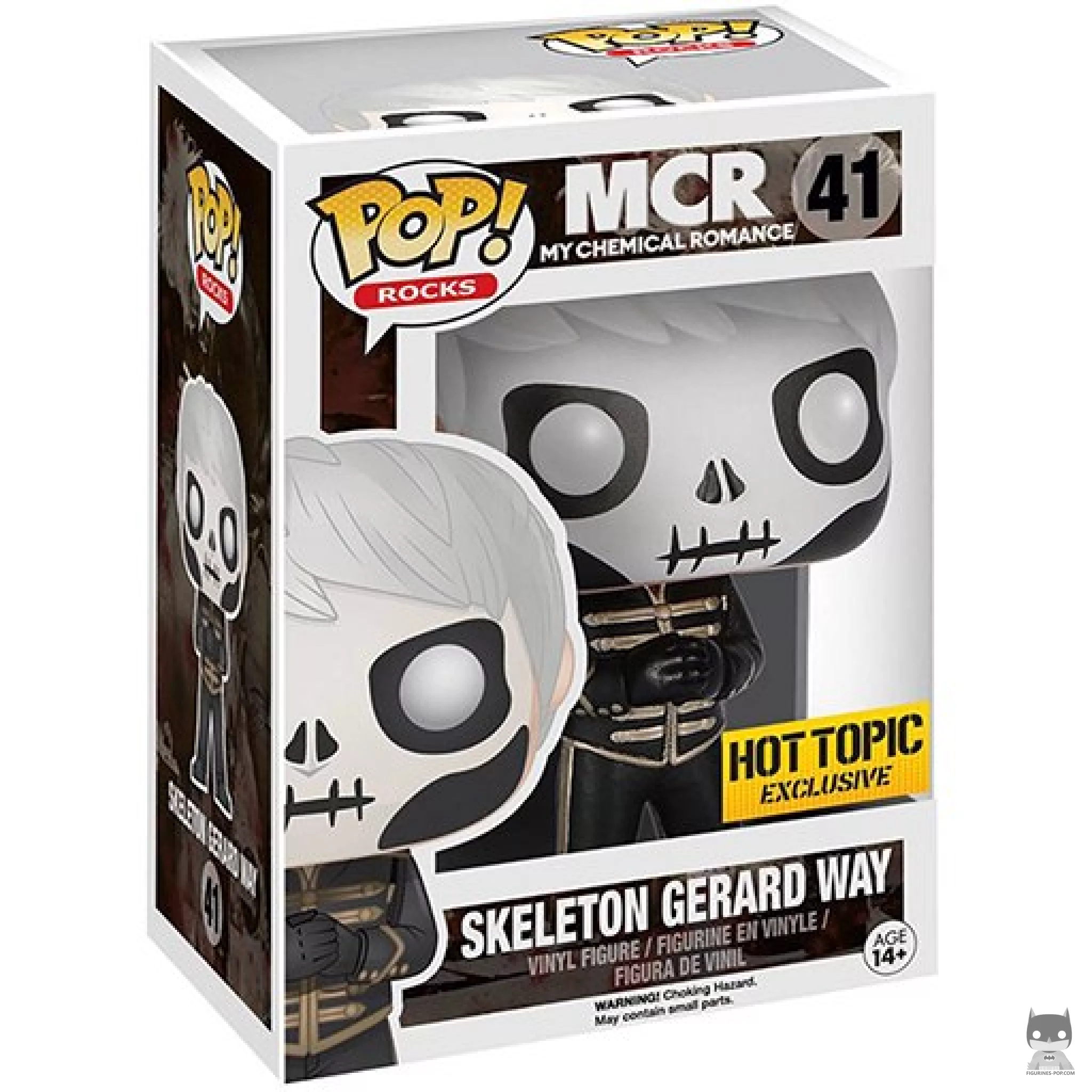 Gerard Way (Skeleton) Funko Pop! figure in its box