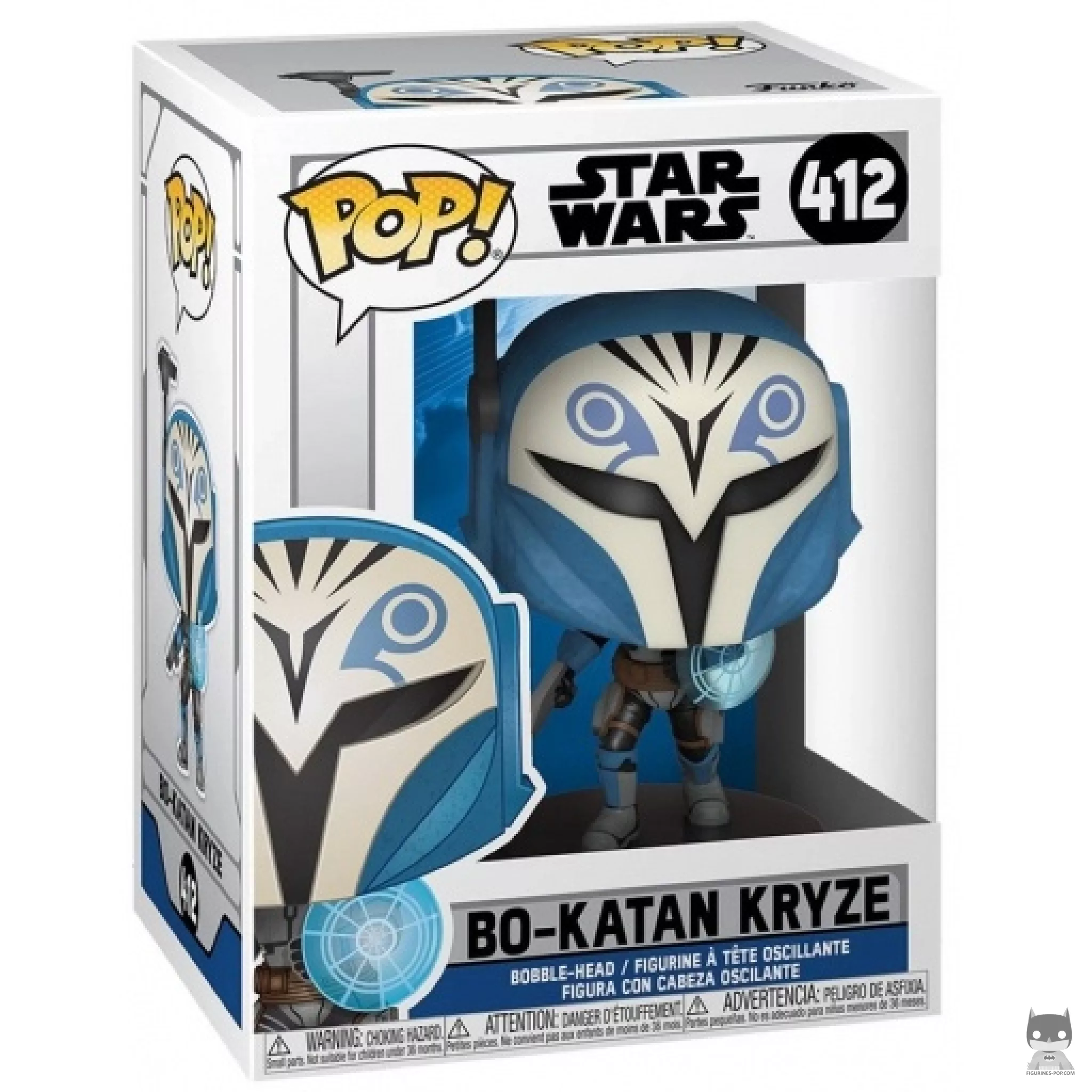Bo-Katan Kryze Funko Pop! figure in its box