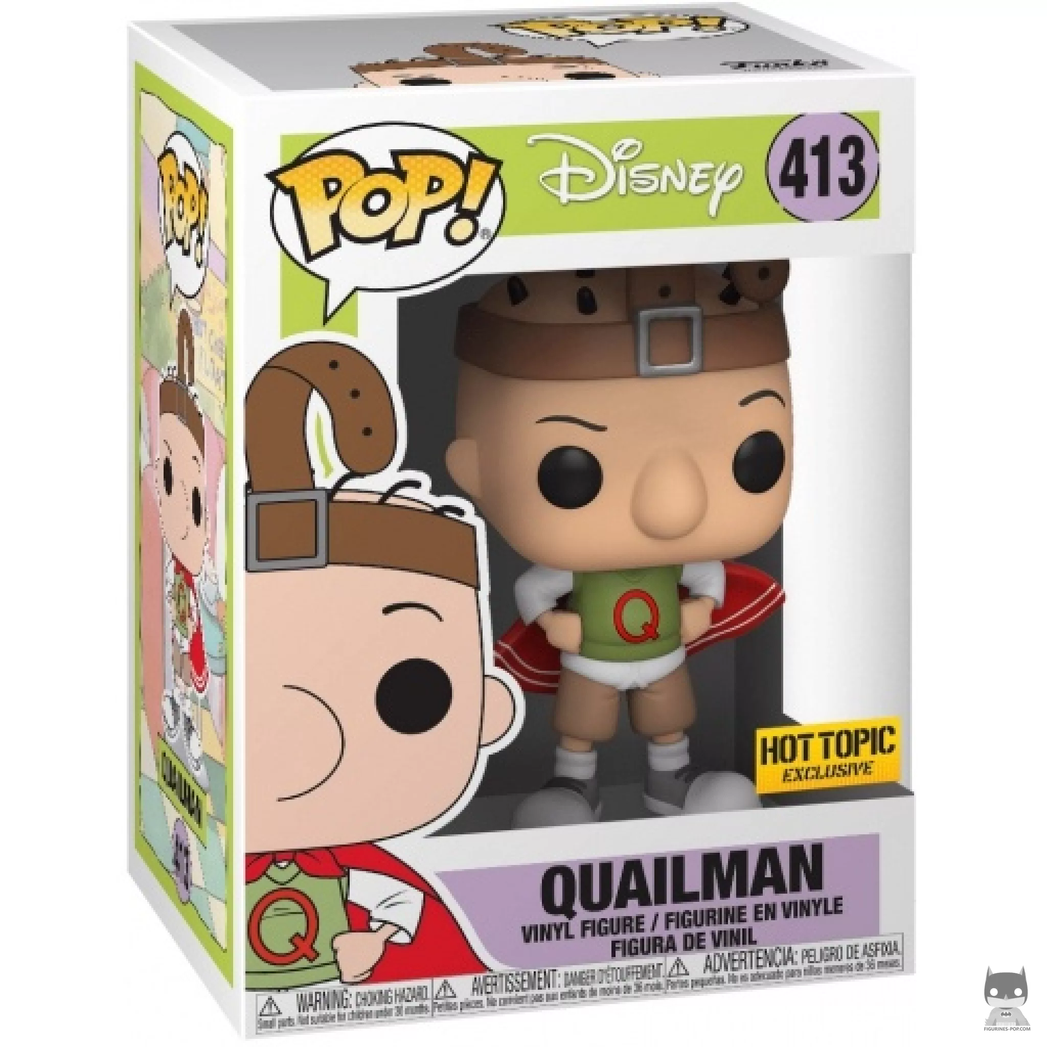 Quailman Funko Pop! figure in its box